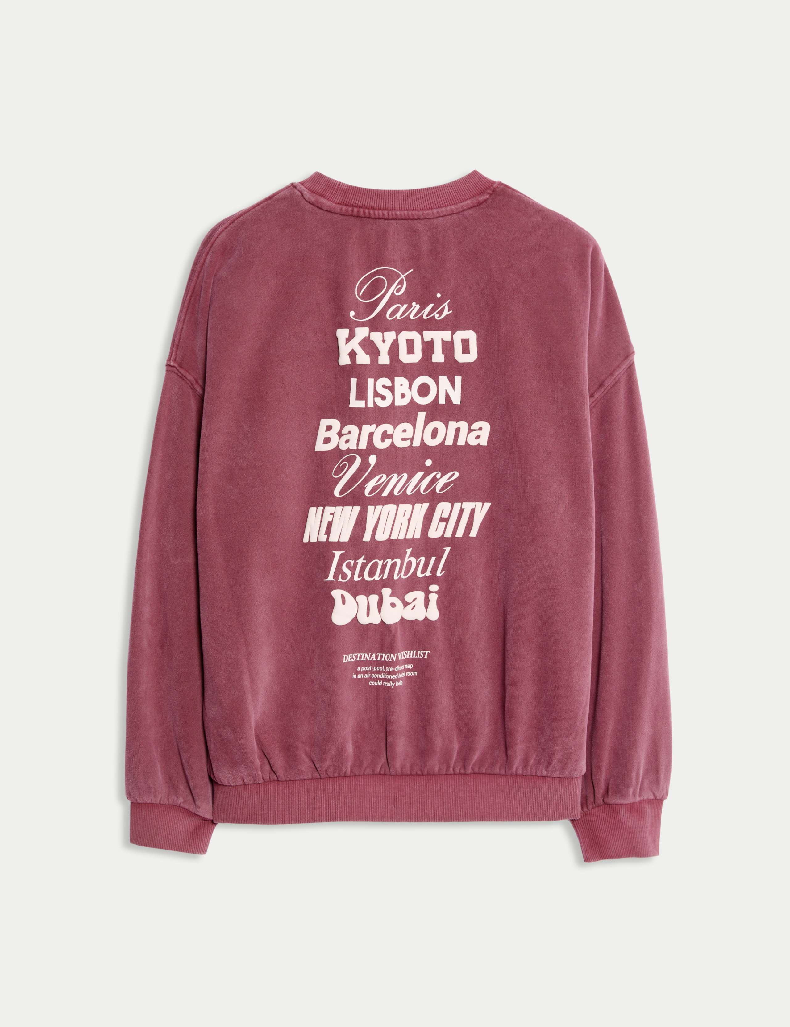 Cotton Rich City Graphic Sweatshirt (6-16 Yrs) 2 of 2