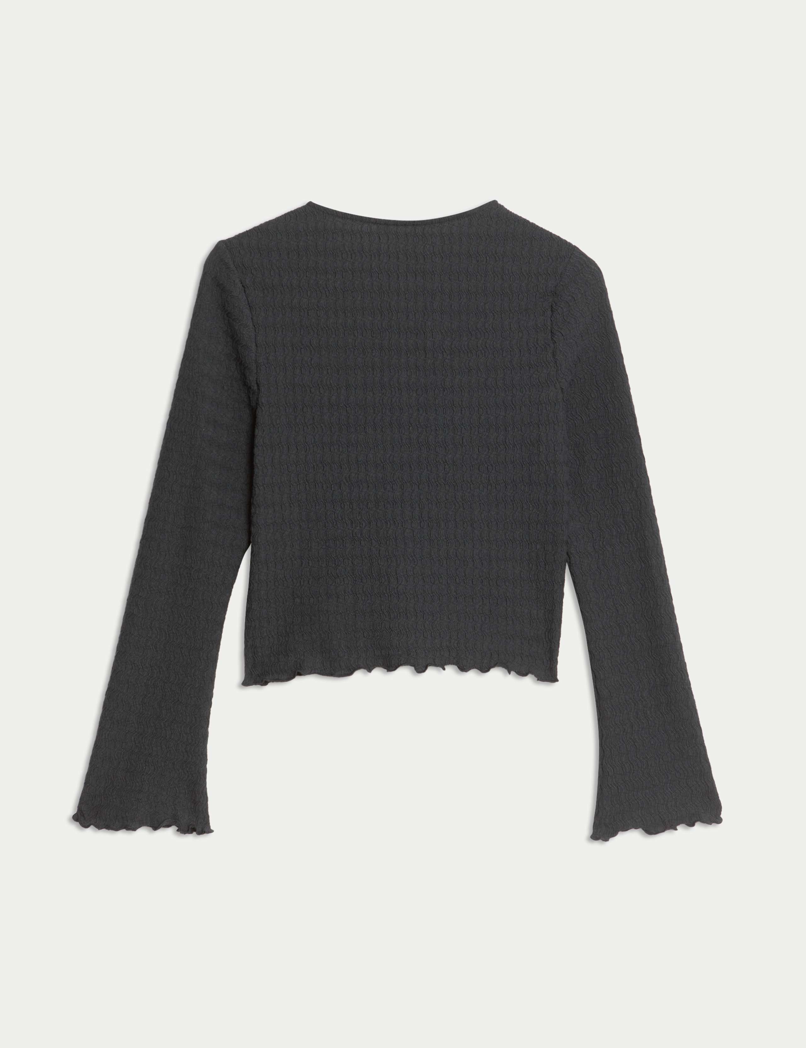 Textured Tie Cardigan (6-16 Yrs) 7 of 7