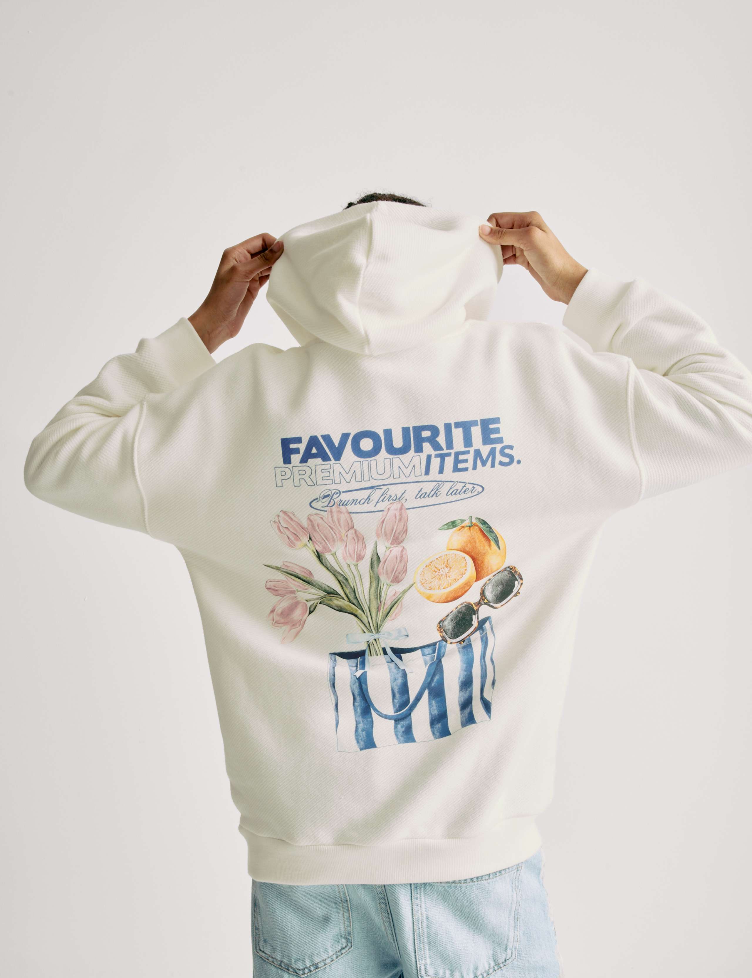 Cotton Rich Print Hoodie (6-16 Yrs) 4 of 8