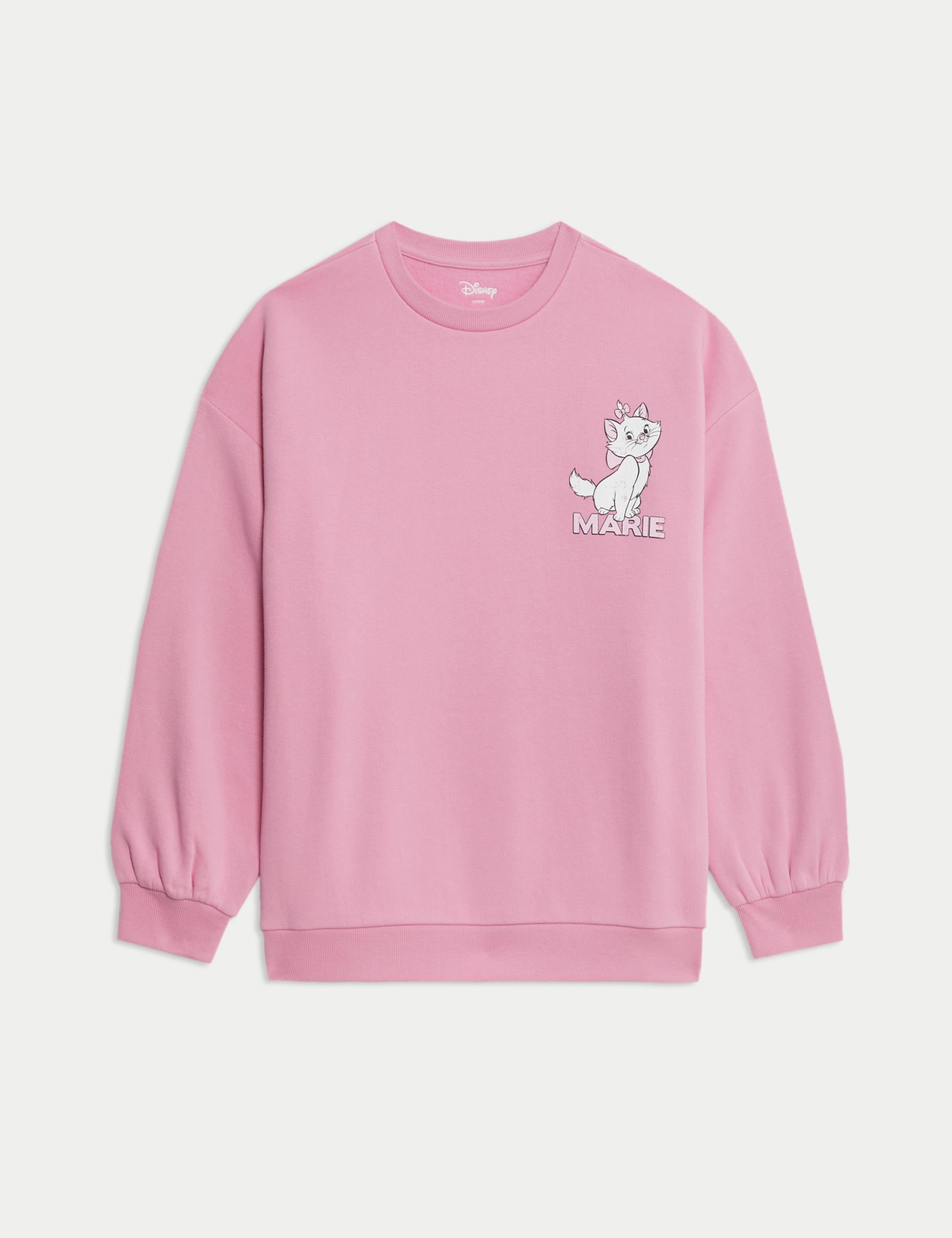 Cotton Rich Disney Aristocats™ Sweatshirt (6-16 Yrs) 2 of 6