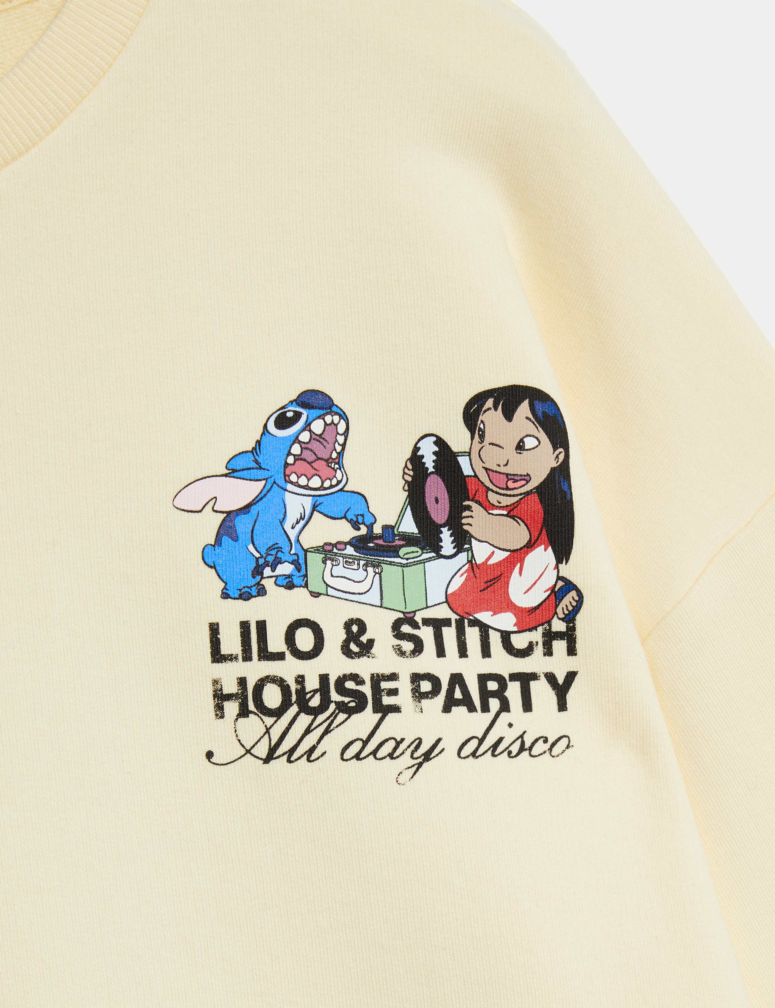 Cotton Rich Lilo & Stitch™ Sweatshirt (6-16 Yrs) 5 of 6