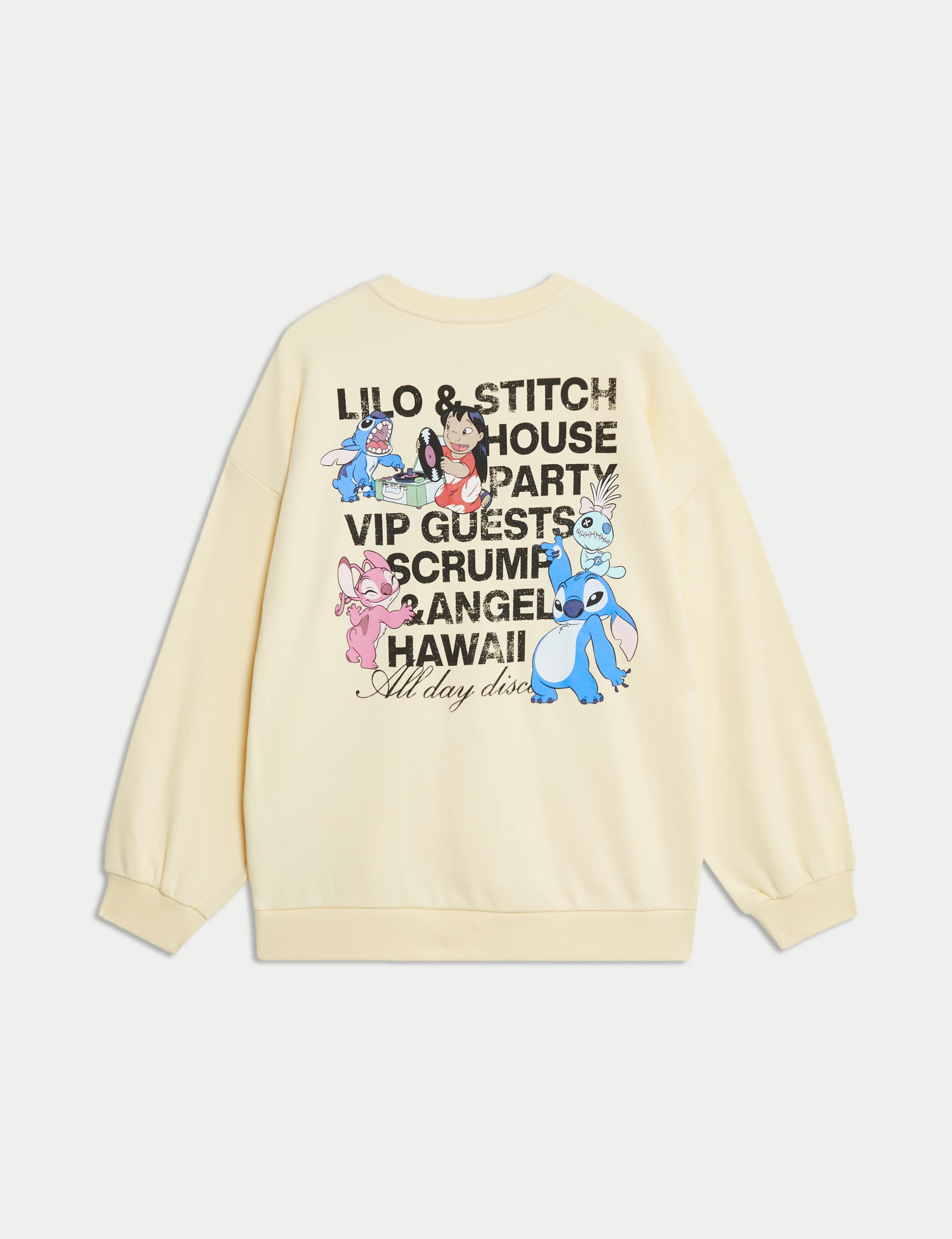 Cotton Rich Lilo & Stitch™ Sweatshirt (6-16 Yrs) 6 of 6