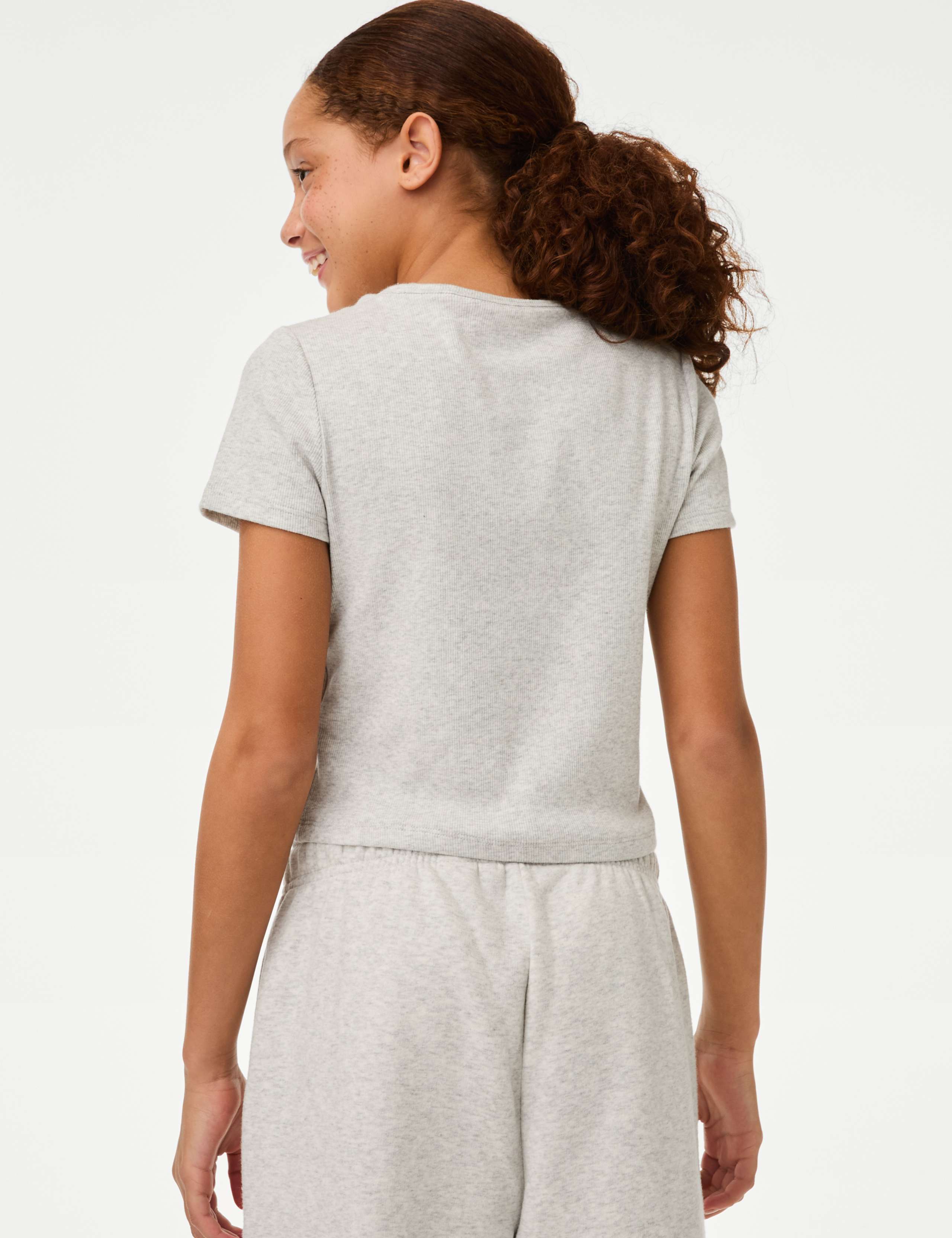 Cotton Rich Slogan T-Shirt (2-16 Yrs) 4 of 5