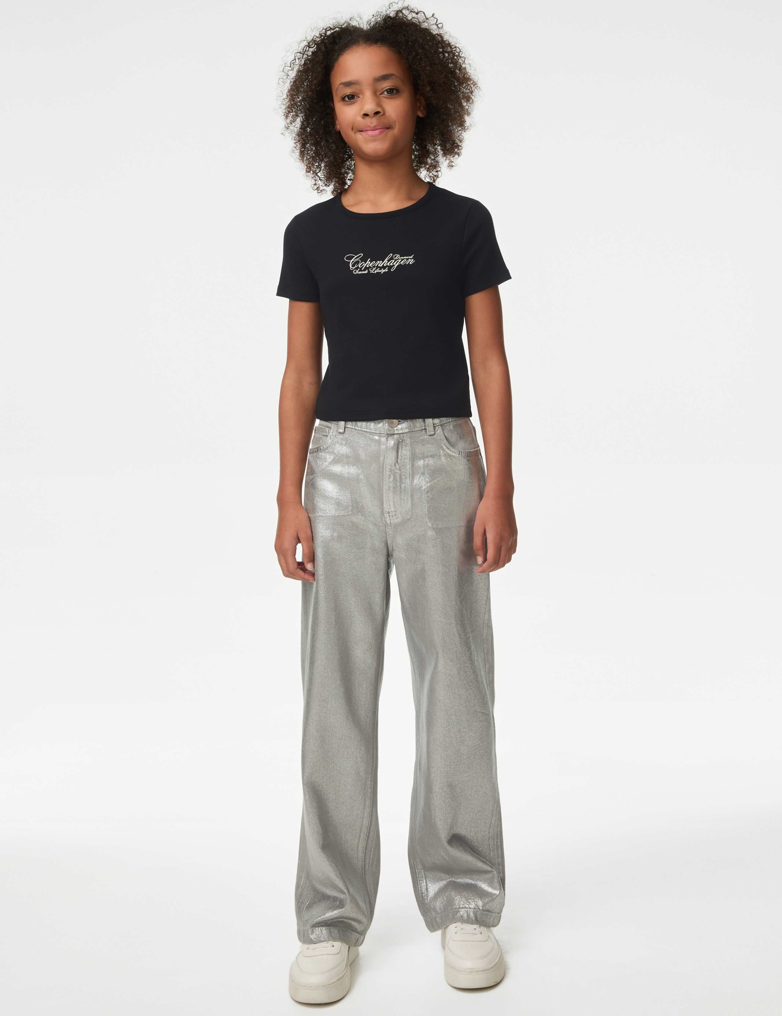 Cotton Rich Slogan T-Shirt (2-16 Yrs) 3 of 5