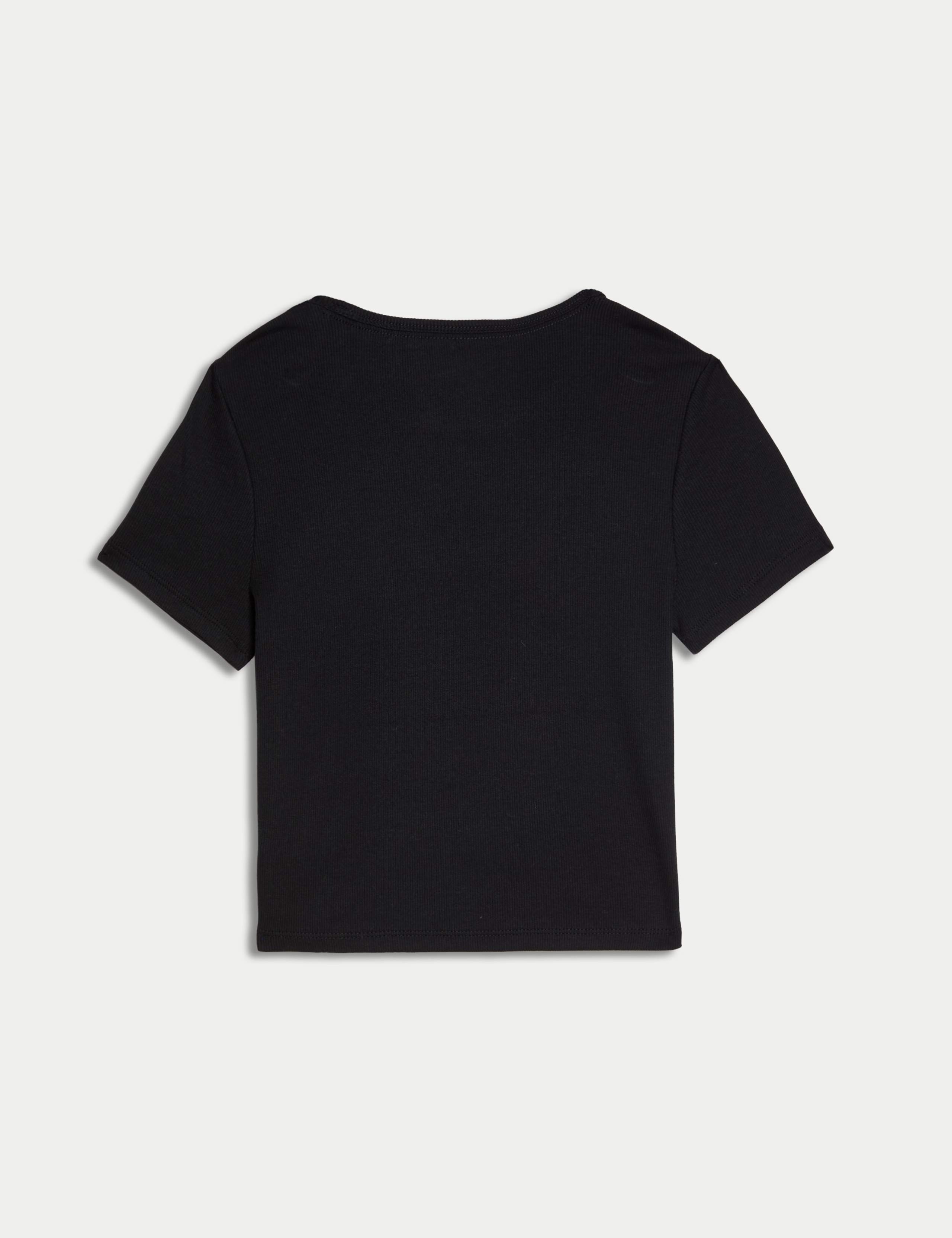 Cotton Rich Slogan T-Shirt (2-16 Yrs) 5 of 5