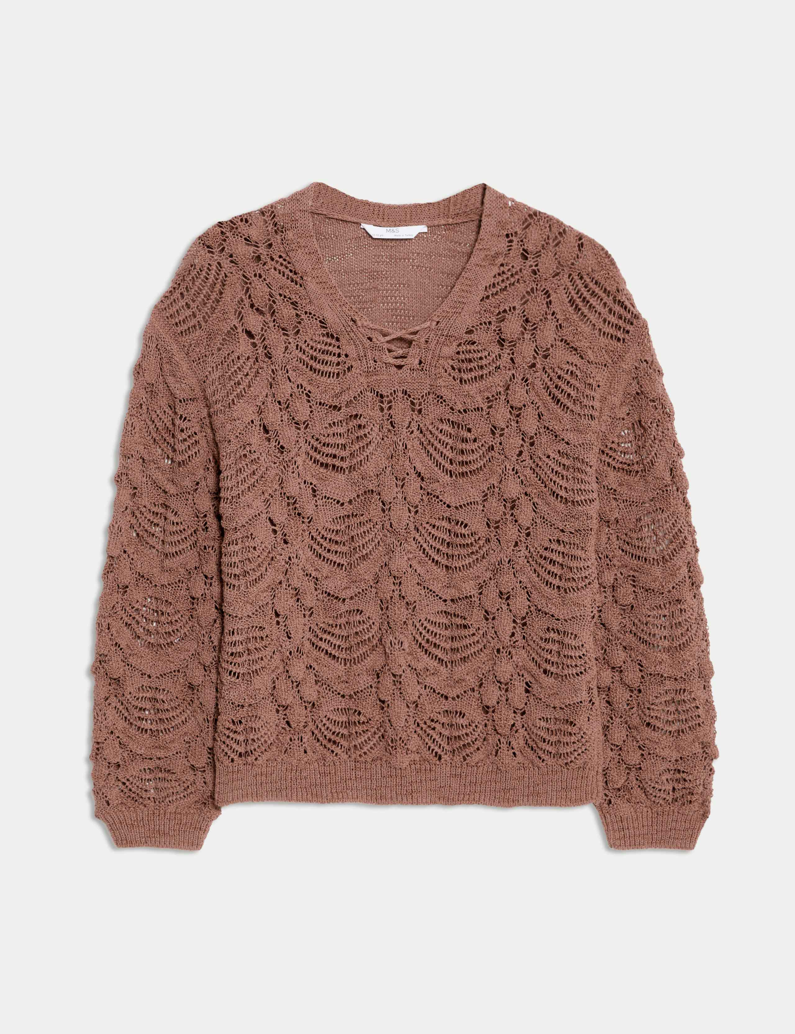 Cotton Blend Knitted Jumper (6-16 Yrs) 2 of 8