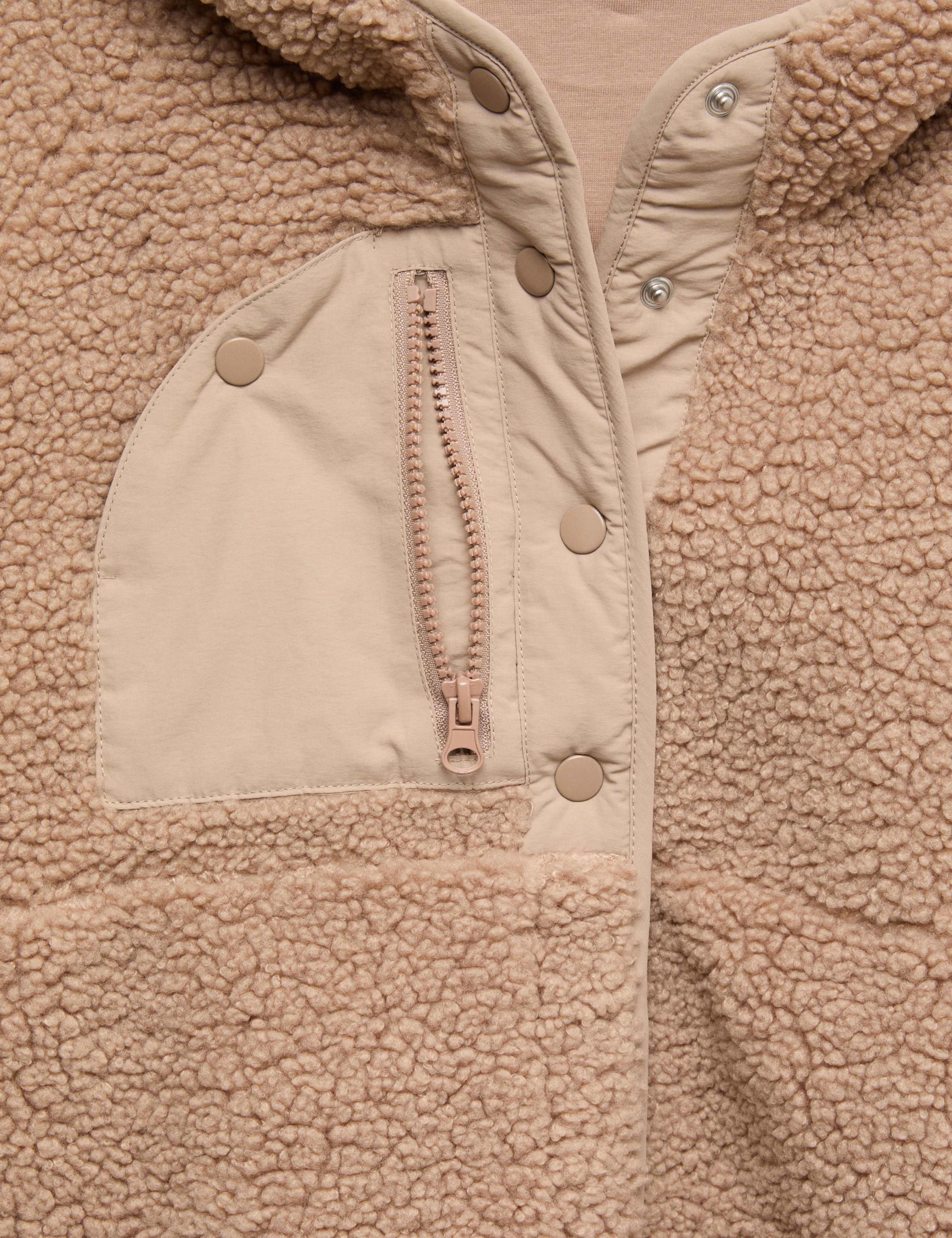 Borg Oversized Jacket (6-16 Yrs) 2 of 2