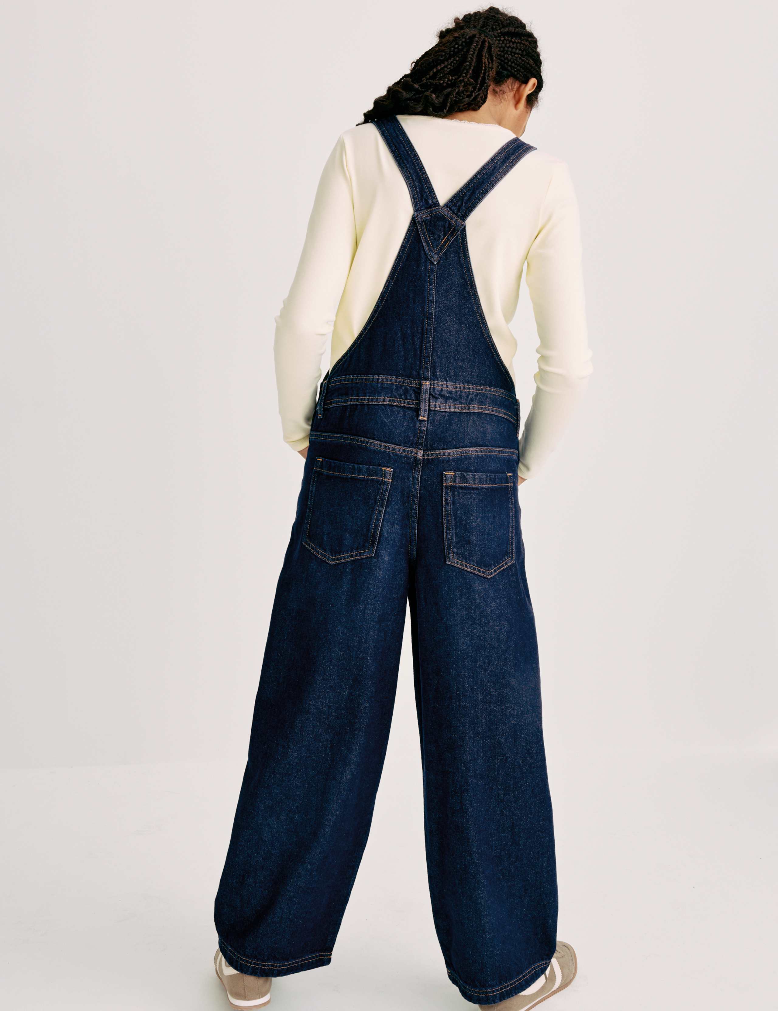 Denim Barrel Dungarees (2-16 Yrs) 4 of 7