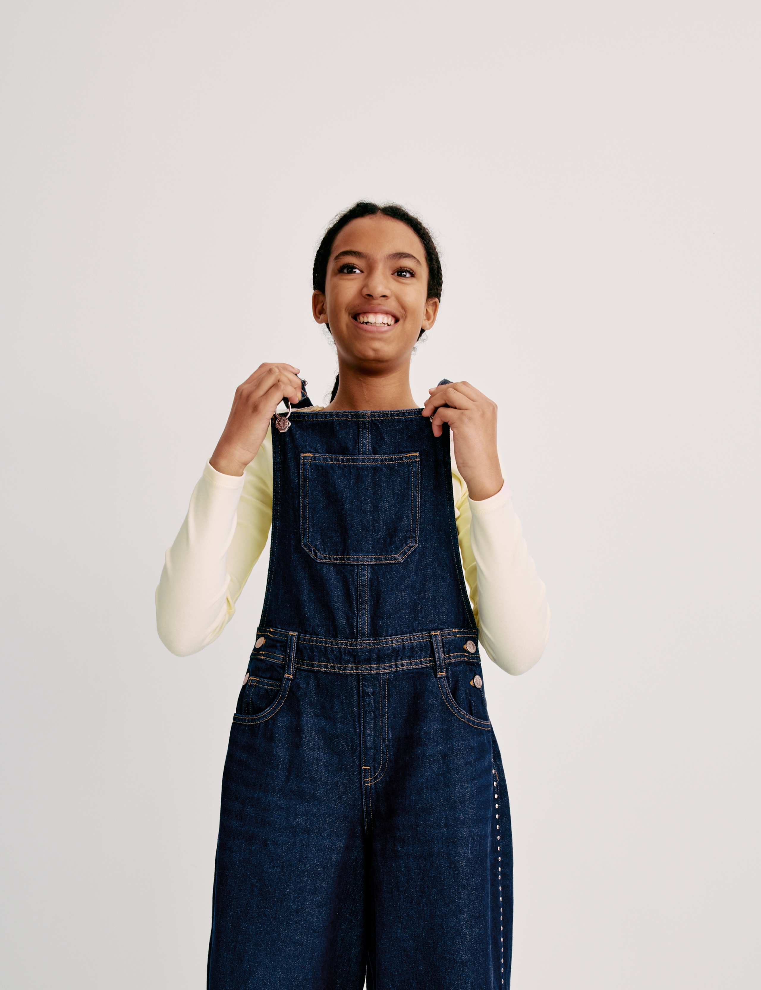 Denim Barrel Dungarees (2-16 Yrs) 7 of 7