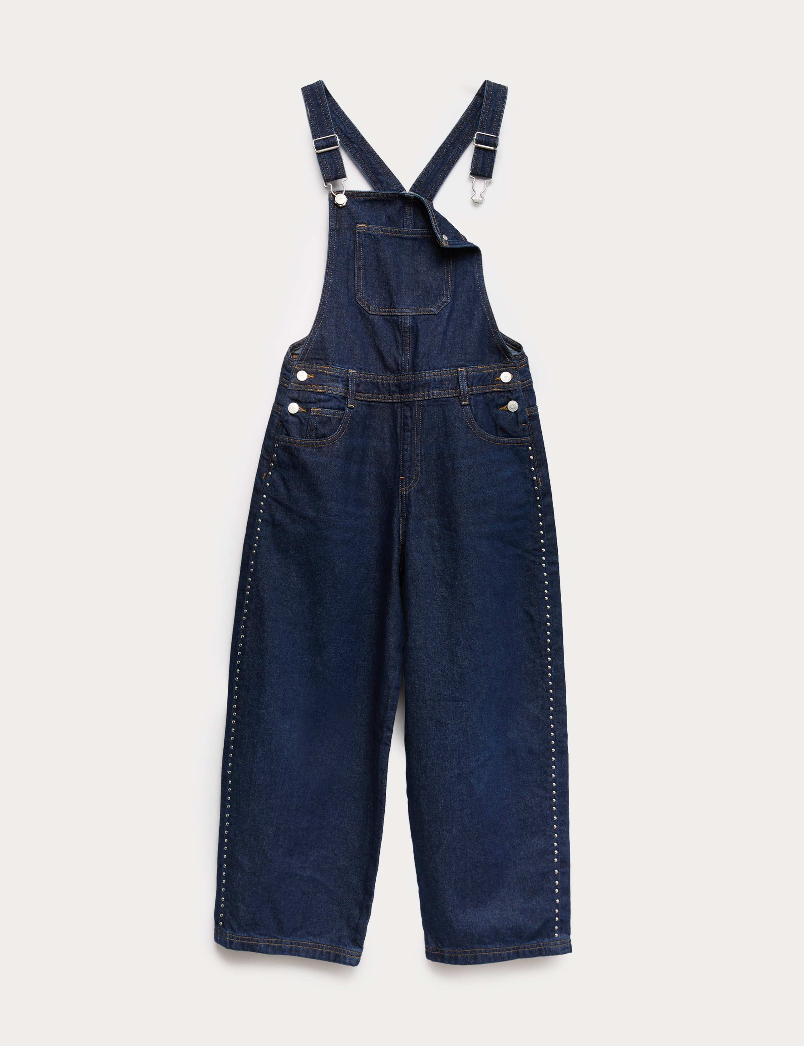 Denim Barrel Dungarees (6-16 Yrs) 2 of 7