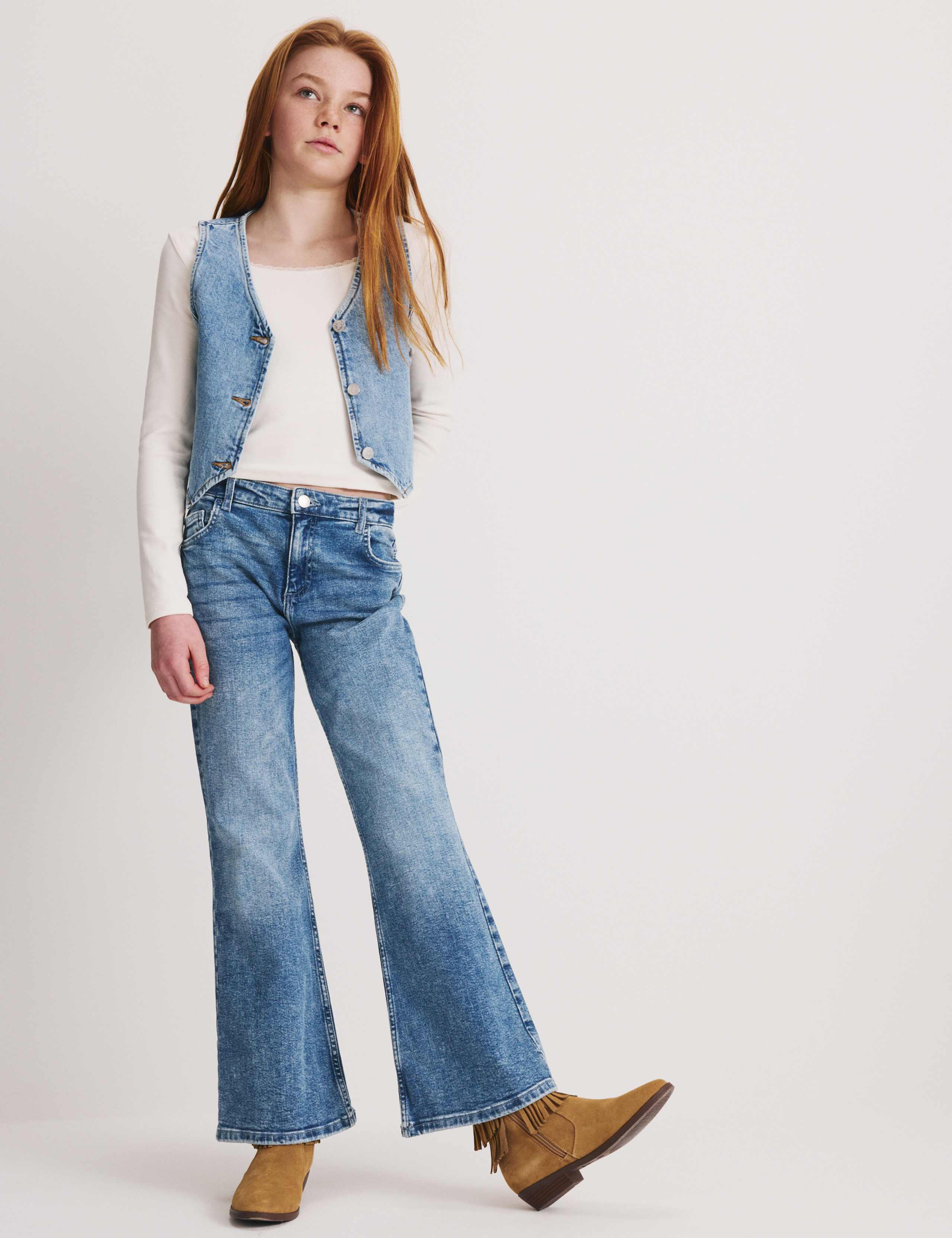 Denim Kickflare Jeans (6-16 Yrs) 4 of 6