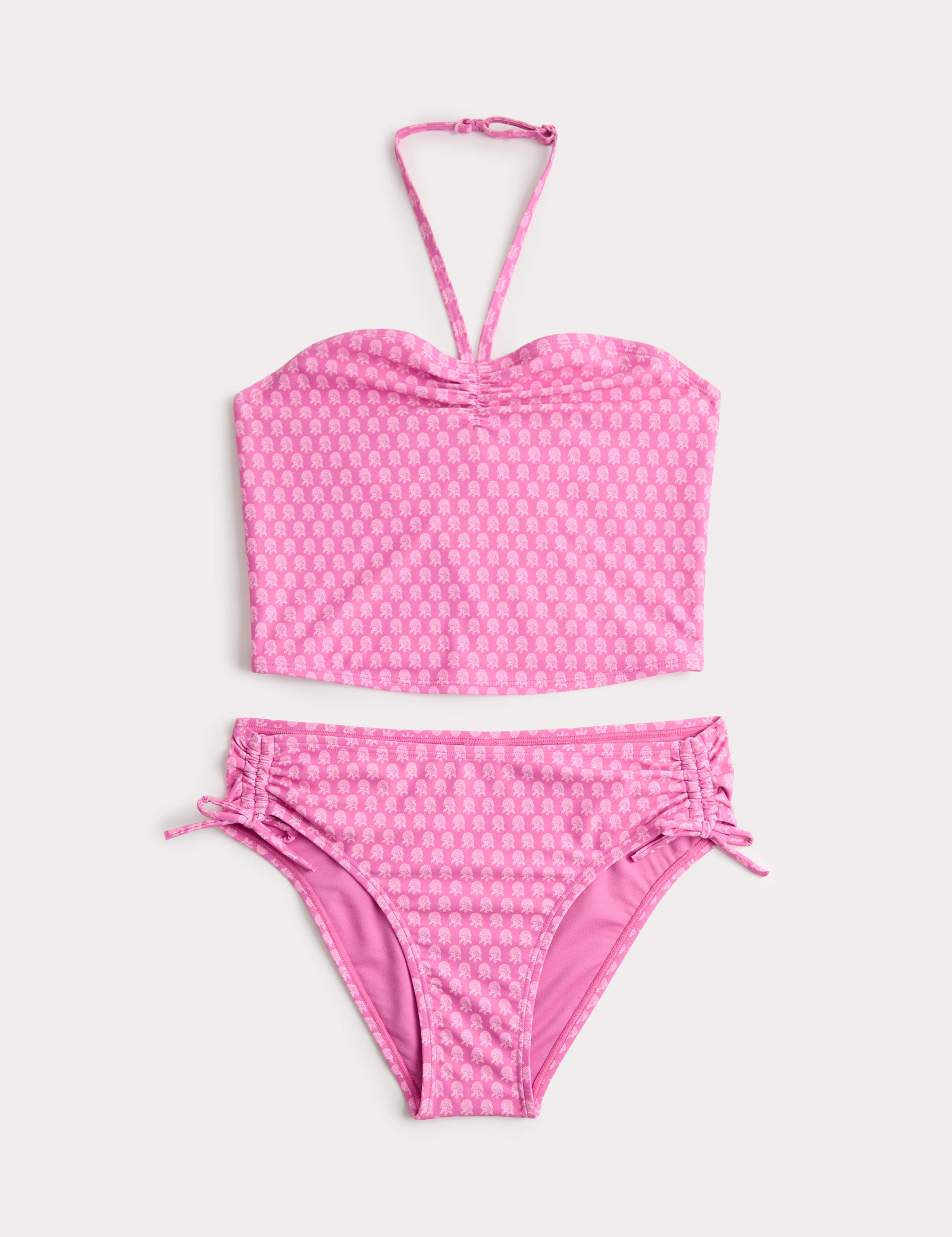 2 Piece Block Print Tankini (6-16 Yrs) 1 of 2