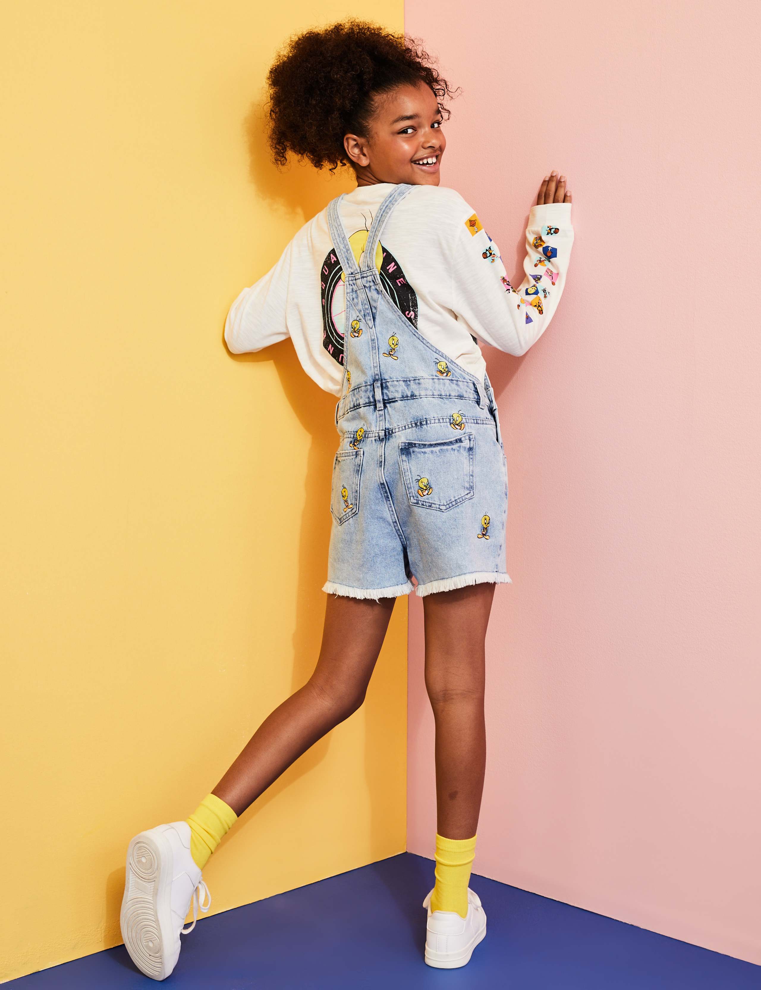 Space Jam: A New Legacy™ Denim Dungarees (6-16 Yrs) 4 of 5