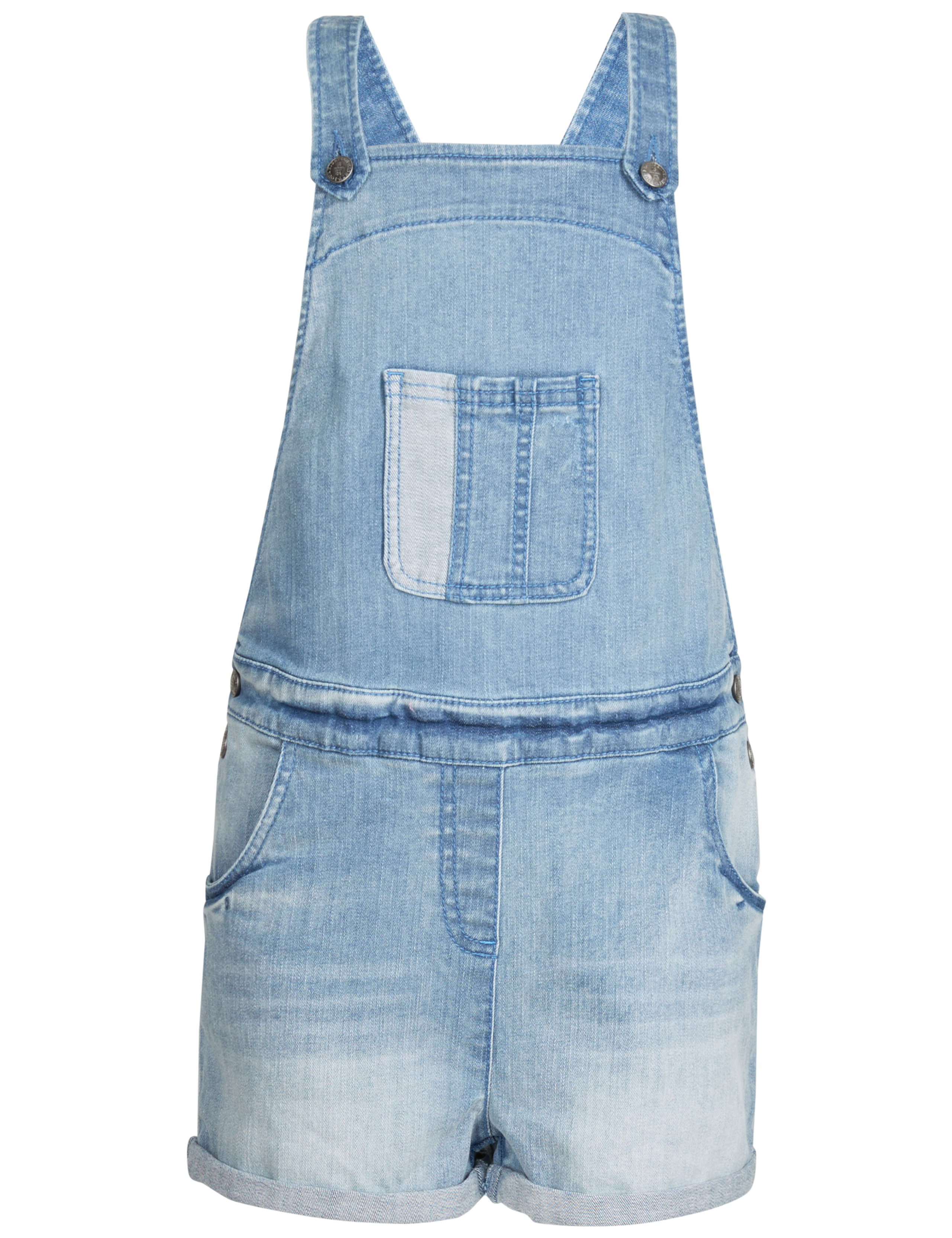Cotton Denim Dungarees with Stretch (3-14 Years) 4 of 5