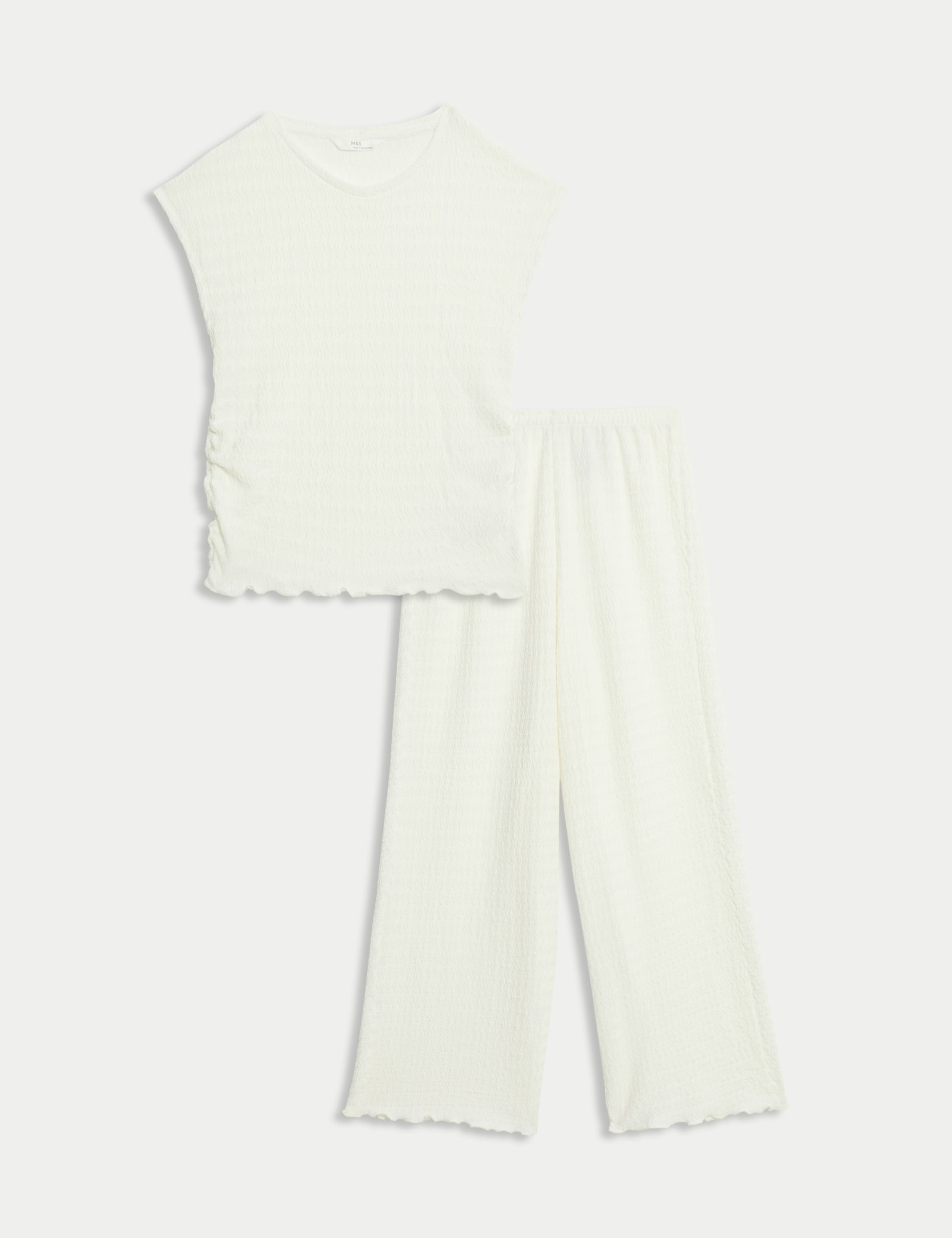 2pc Textured Top and Trousers Outfit (6-16 Yrs) 2 of 7