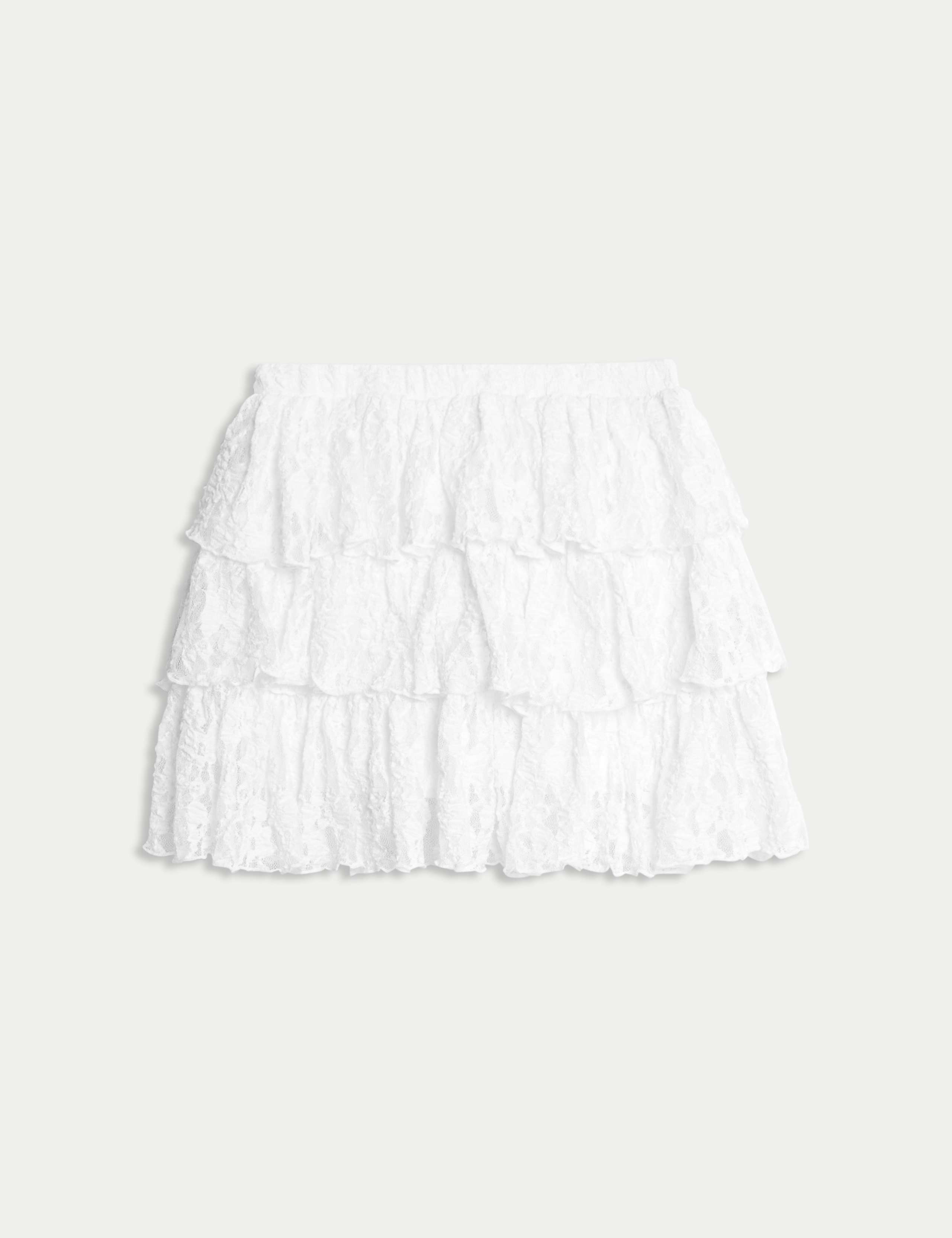 Lace Elasticated Waist Skirt (6-16 Yrs) 2 of 5