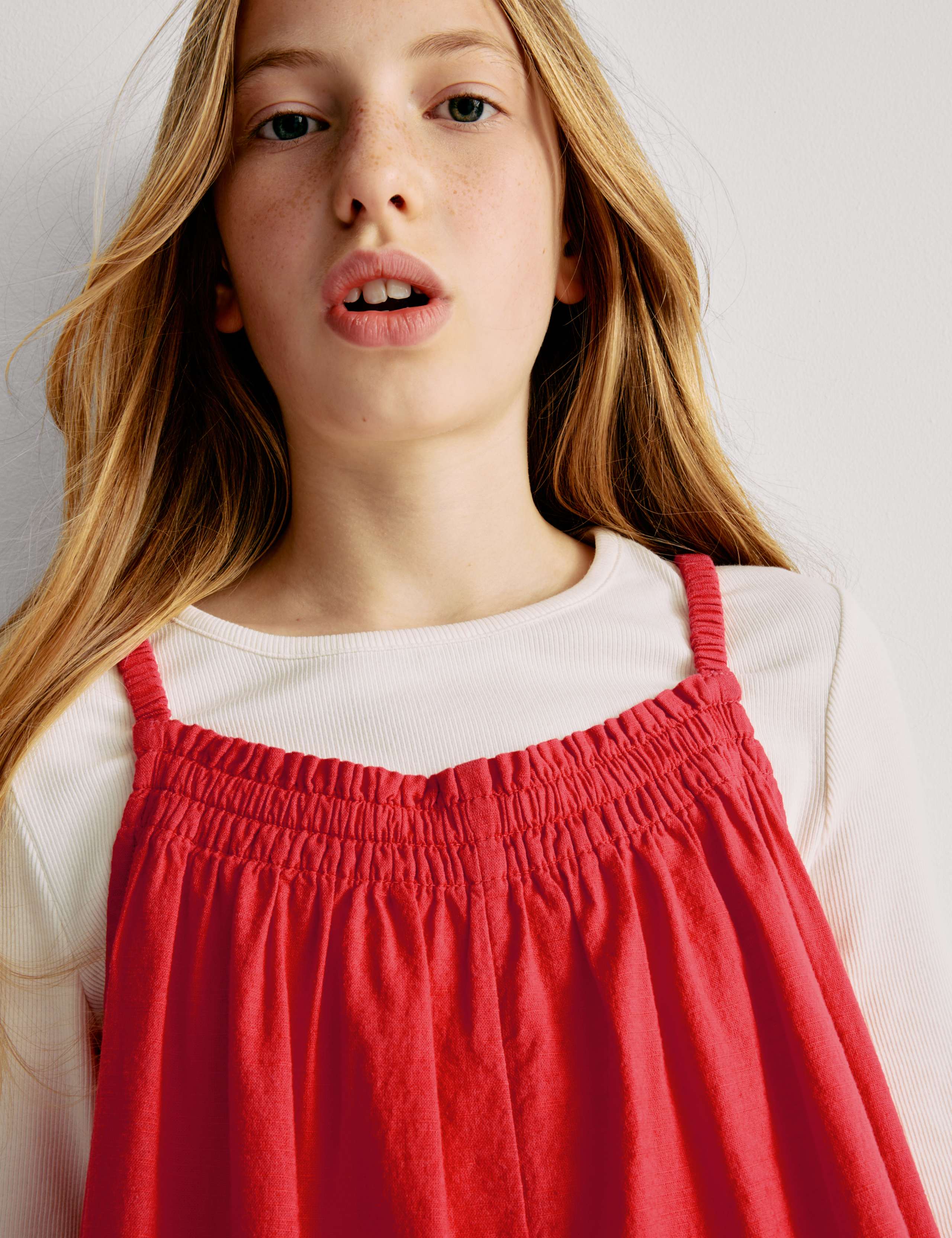 Pure Cotton Striped Jumpsuit (2-16 Yrs) 4 of 6