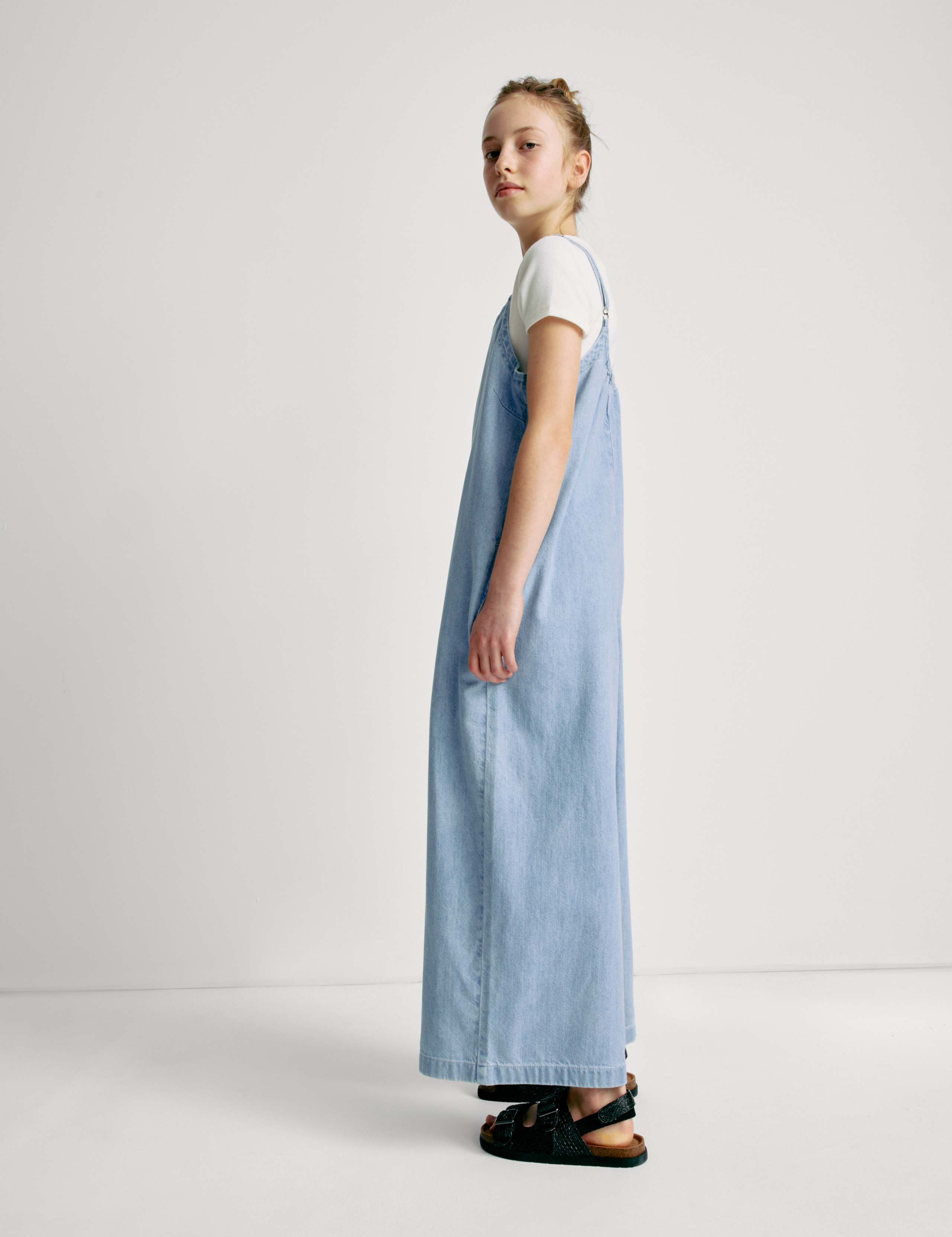 Pure Cotton Wide Leg Jumpsuit (6-16 Yrs) 5 of 7