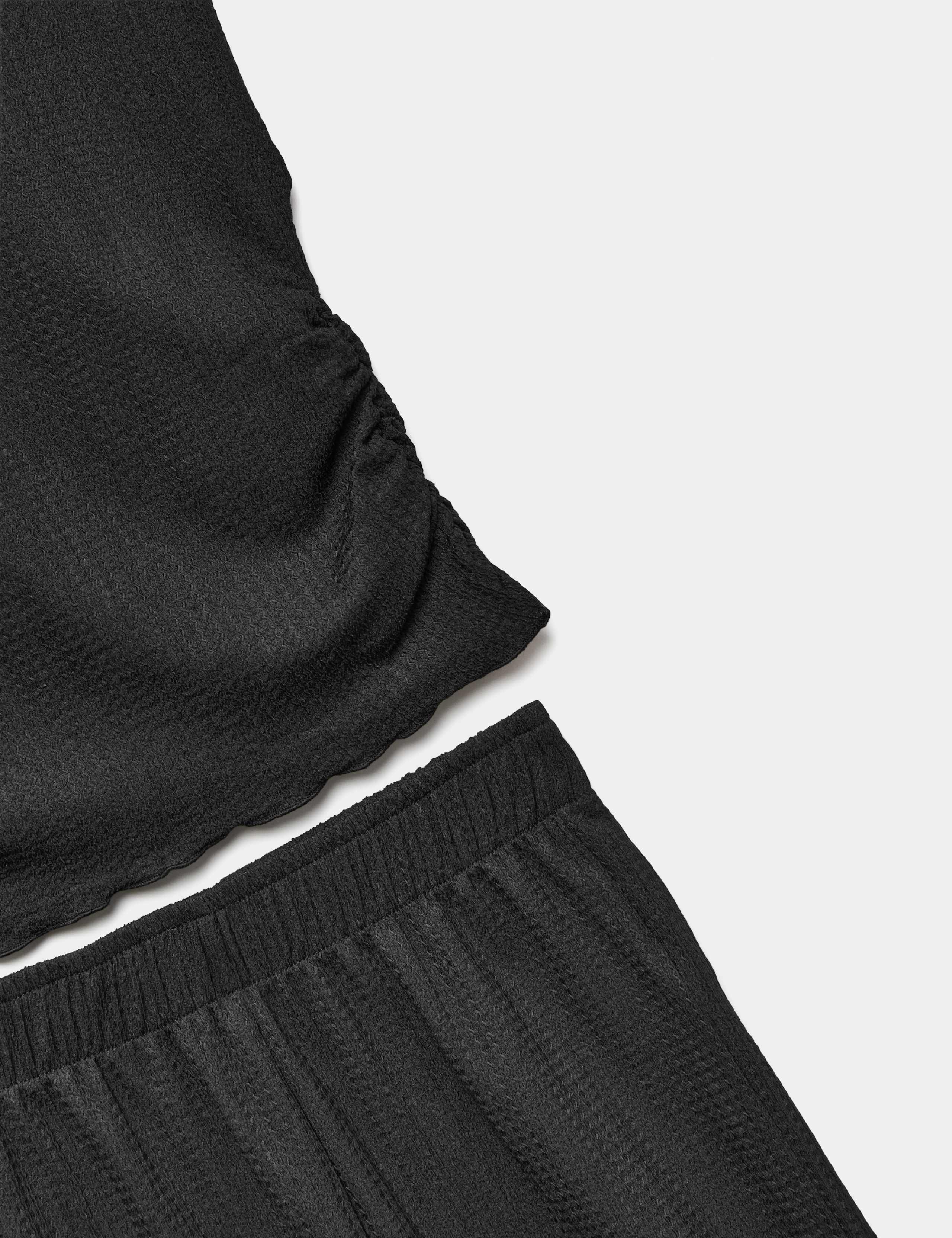 2 Piece Crinkle Top & Wide Leg Bottom Outfit (6-16 Yrs) 2 of 2
