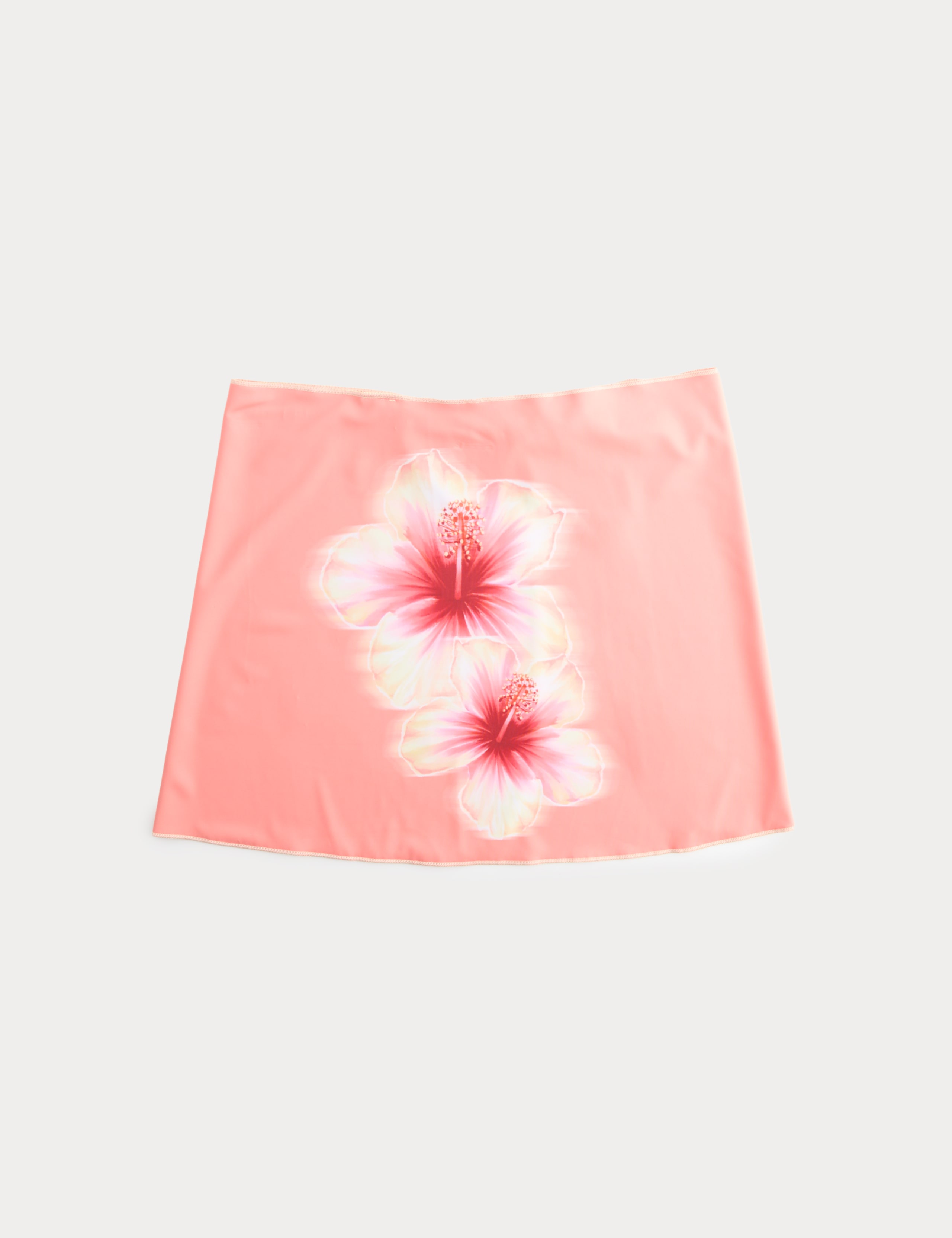 3 Piece Striped Tankini and Floral Sarong 3 of 4