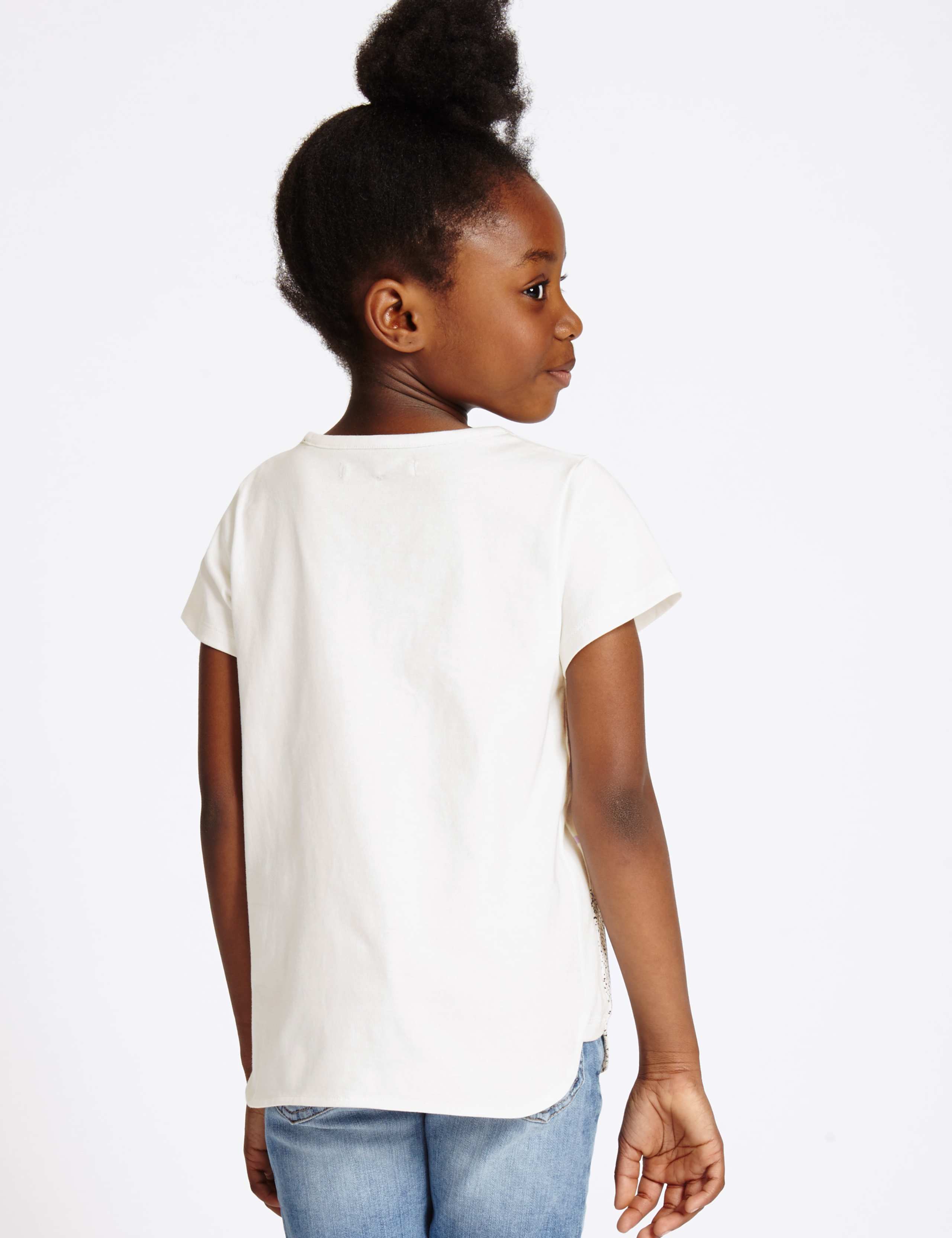 Pure Cotton Printed Top (3-14 Years) 3 of 5
