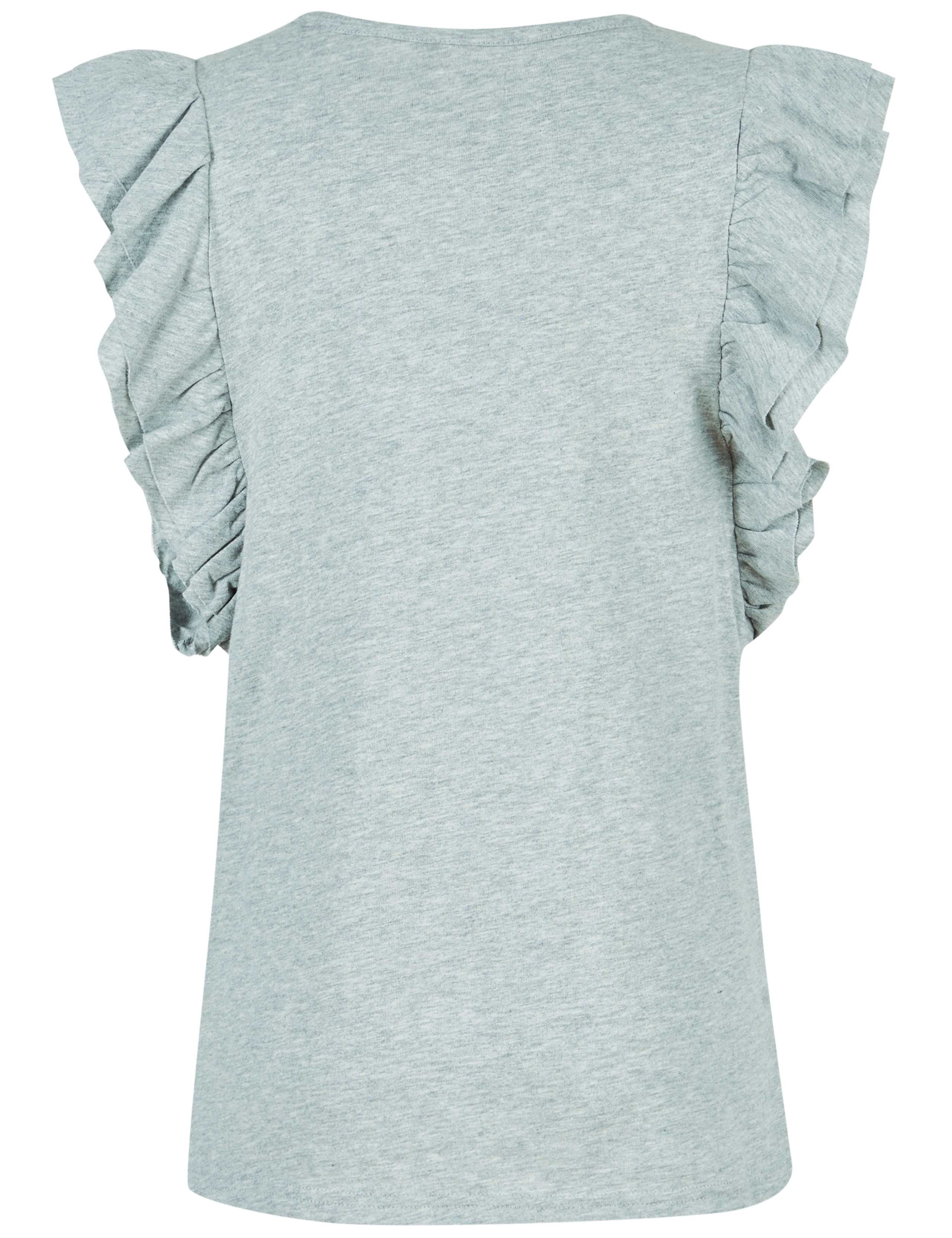 Pure Cotton Frill Sleeve Top (3-14 Years) 5 of 5