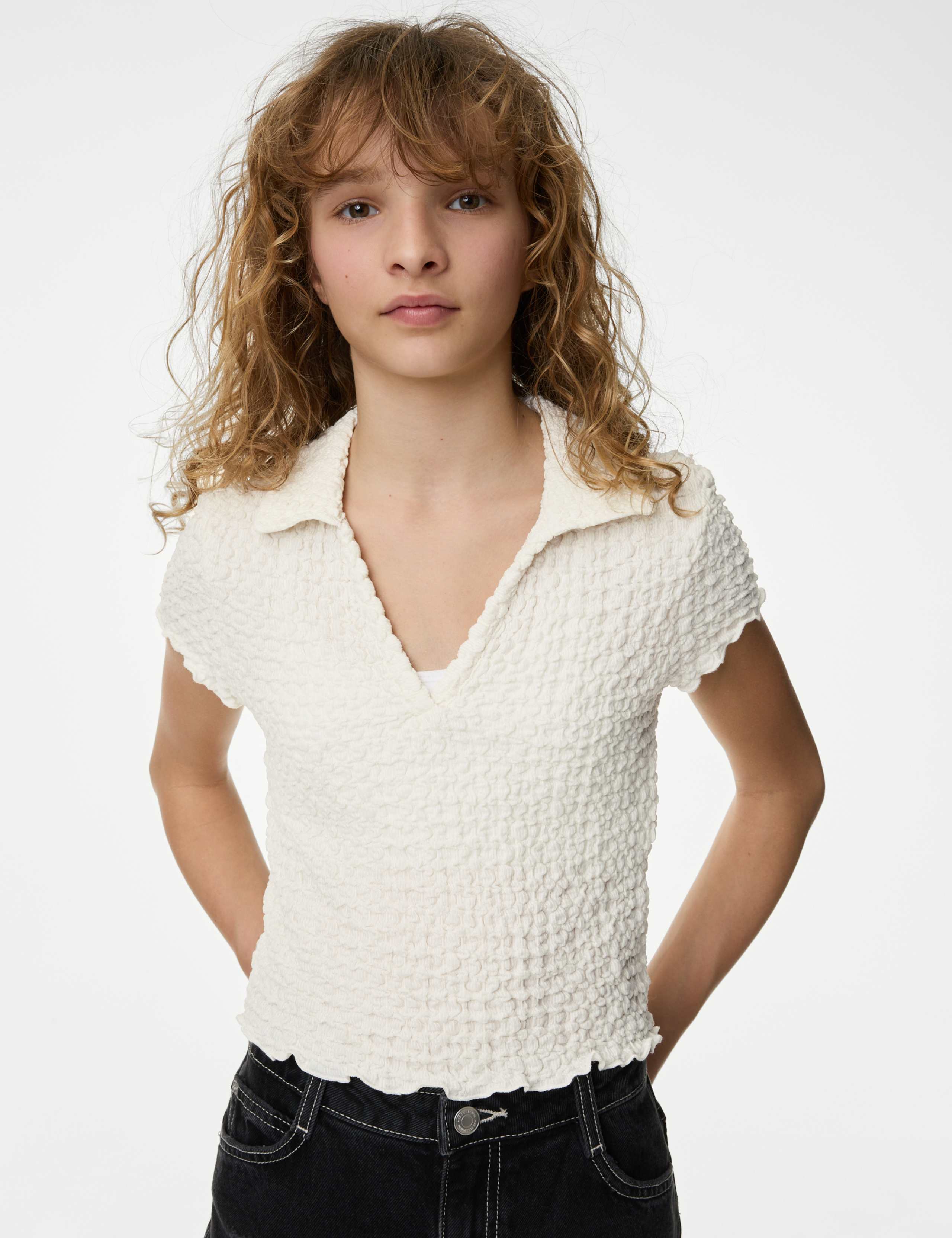 Textured Top (6-16 Yrs) 1 of 5