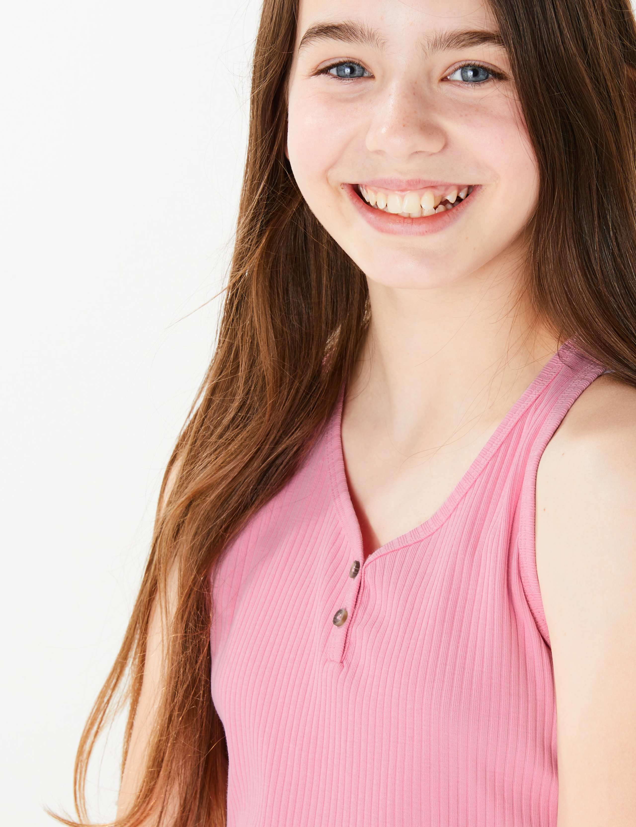 Pure Cotton Vest (6-16 Yrs) 3 of 4