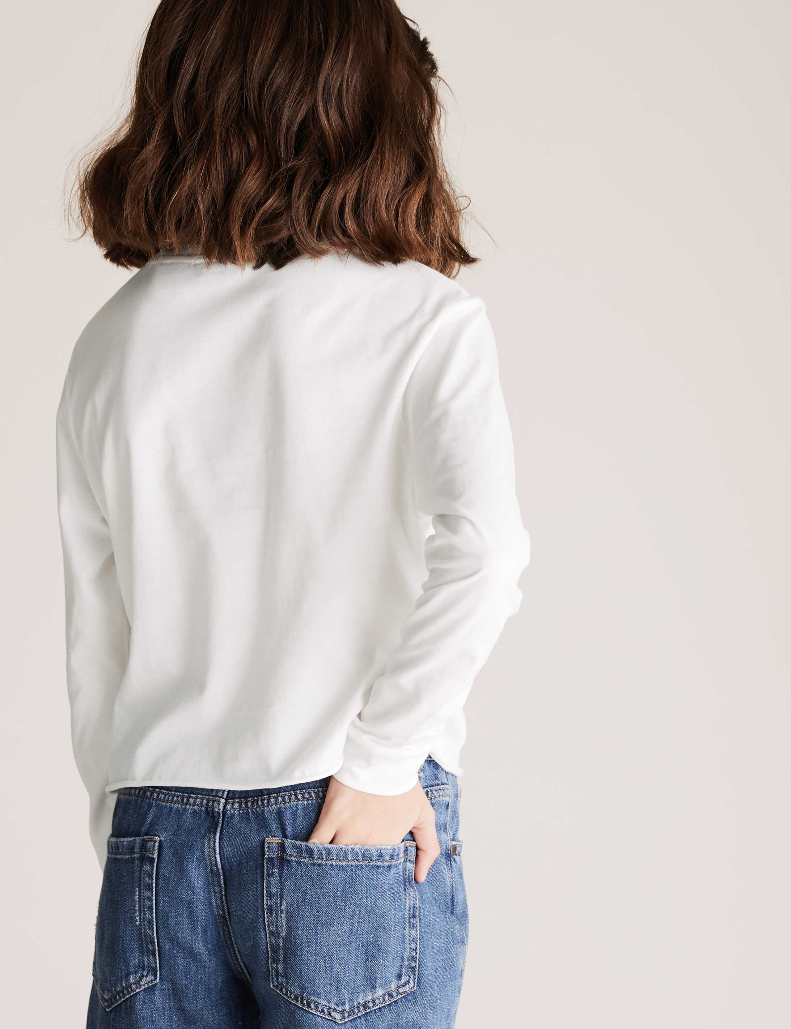 Pure Cotton Reversible Sequin NASA™ Top (6-14 Yrs) 4 of 5