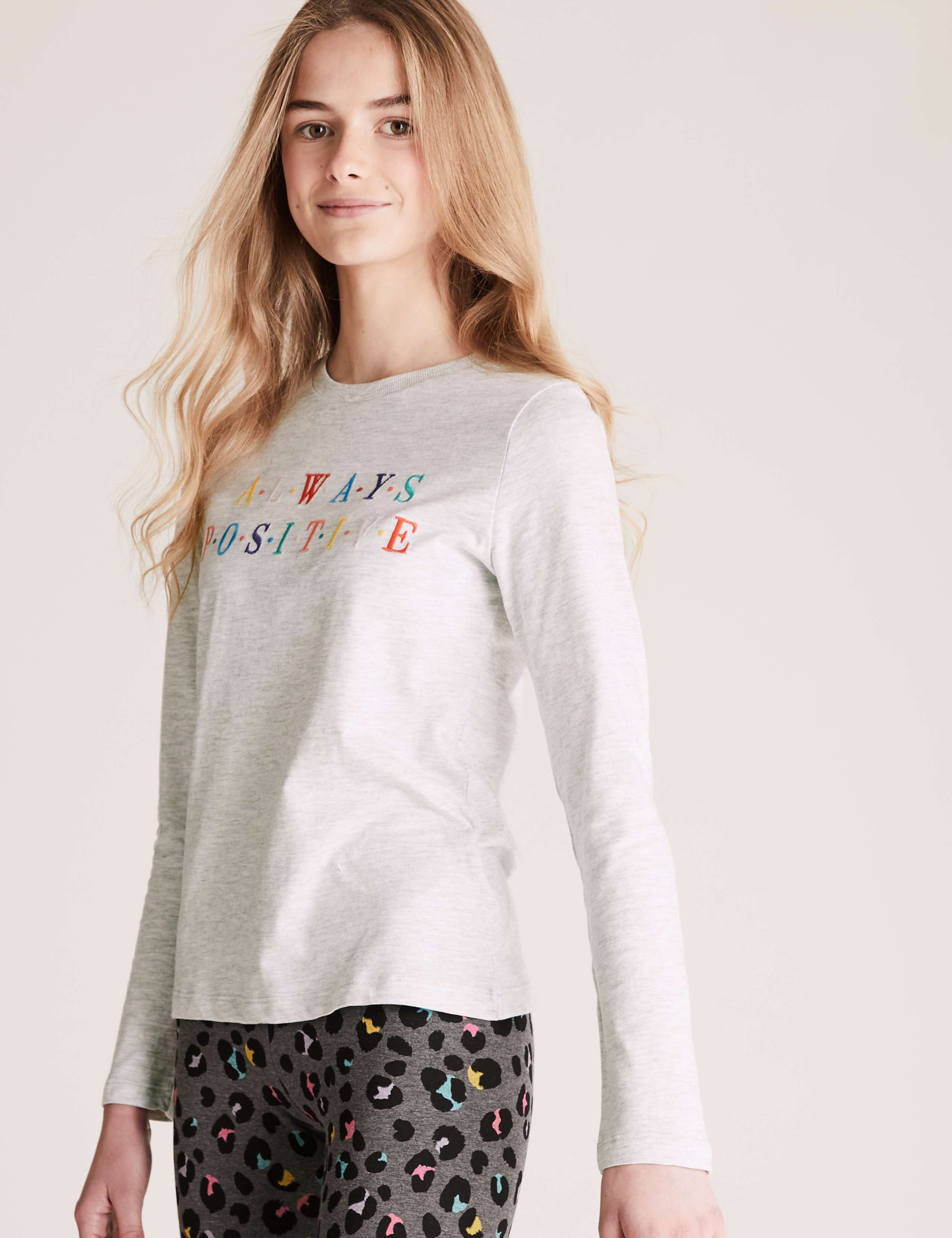 Organic Pure Cotton Embroidered Always Top 1 of 4