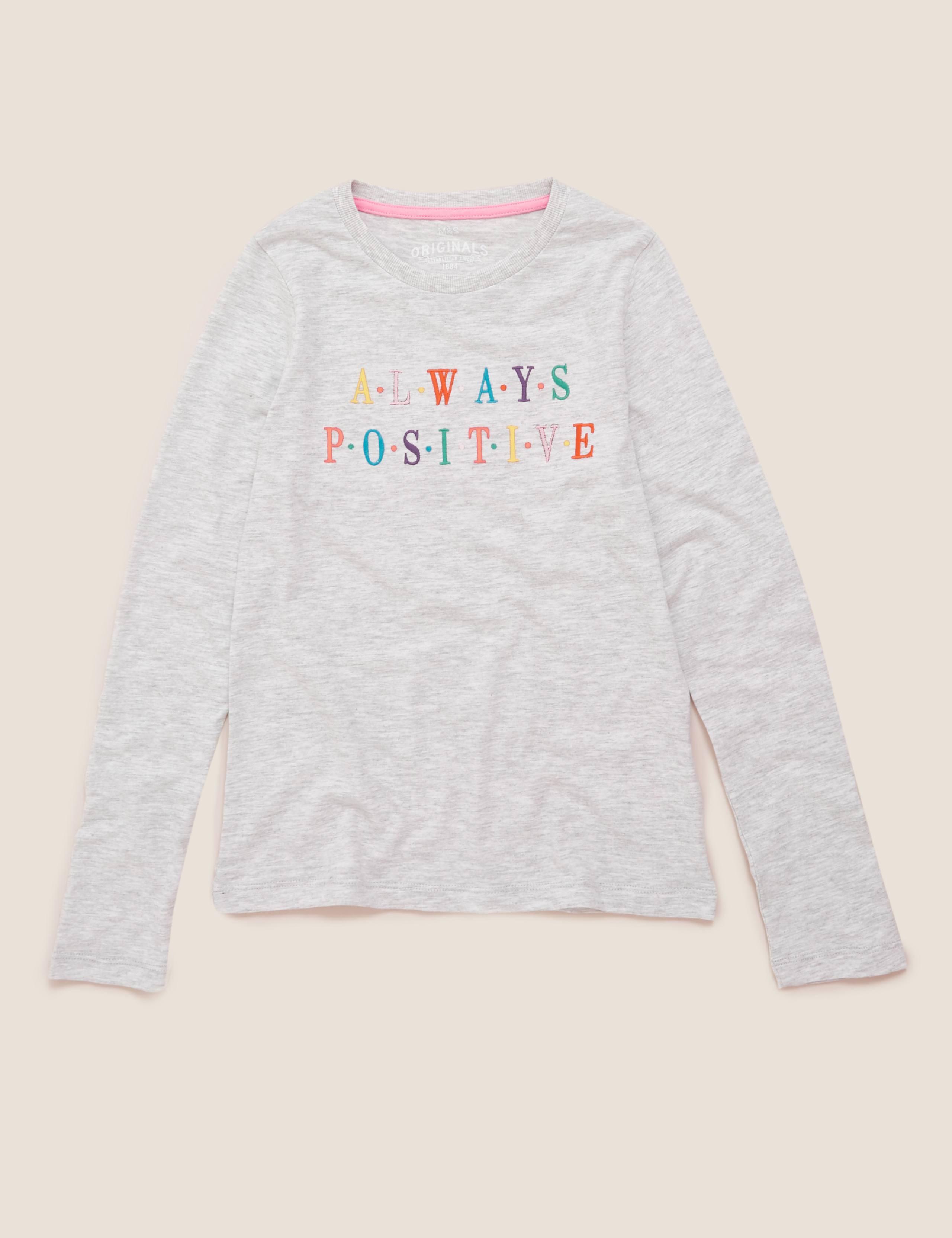 Organic Pure Cotton Embroidered Always Top 2 of 4