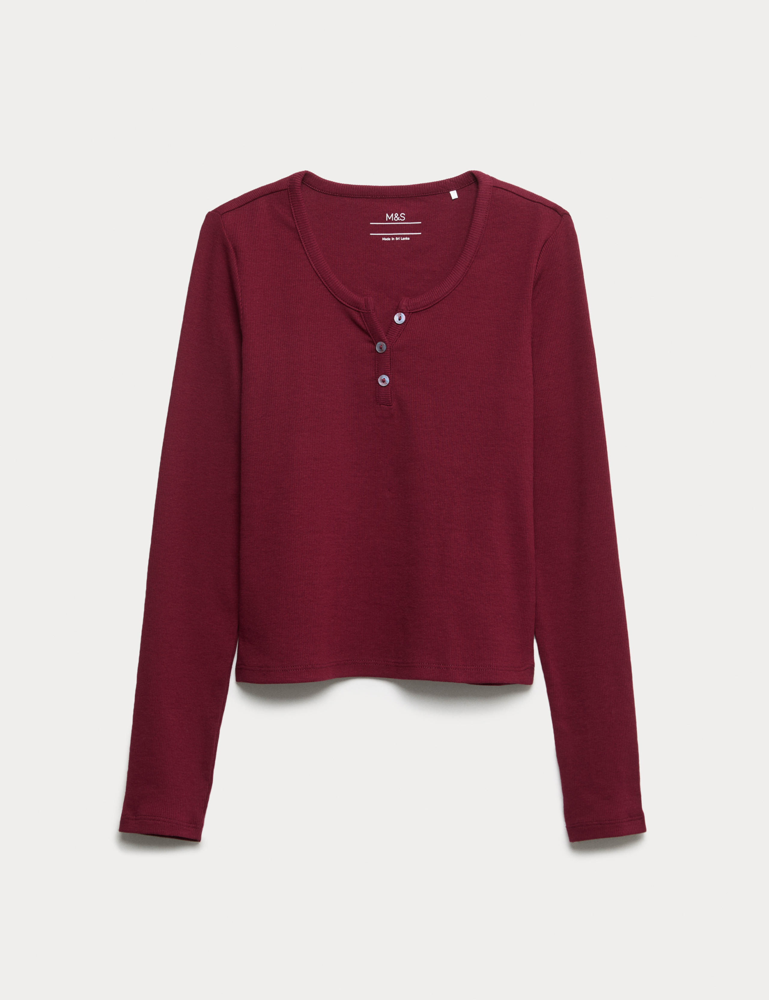 Cotton Rich Henley Top (6-16 Yrs) 1 of 1