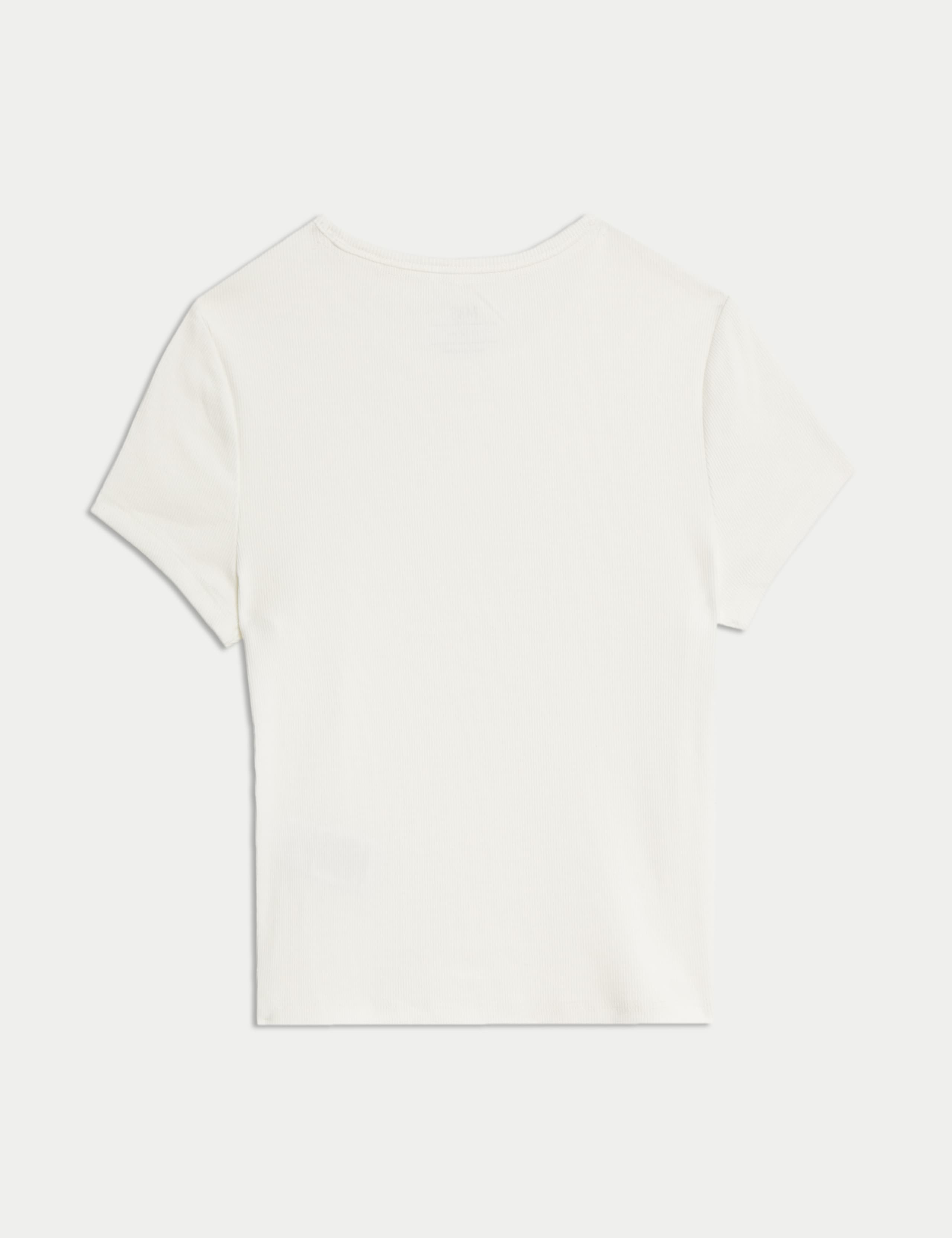 Cotton Rich Ribbed T-Shirt (2-16 Yrs) 5 of 5