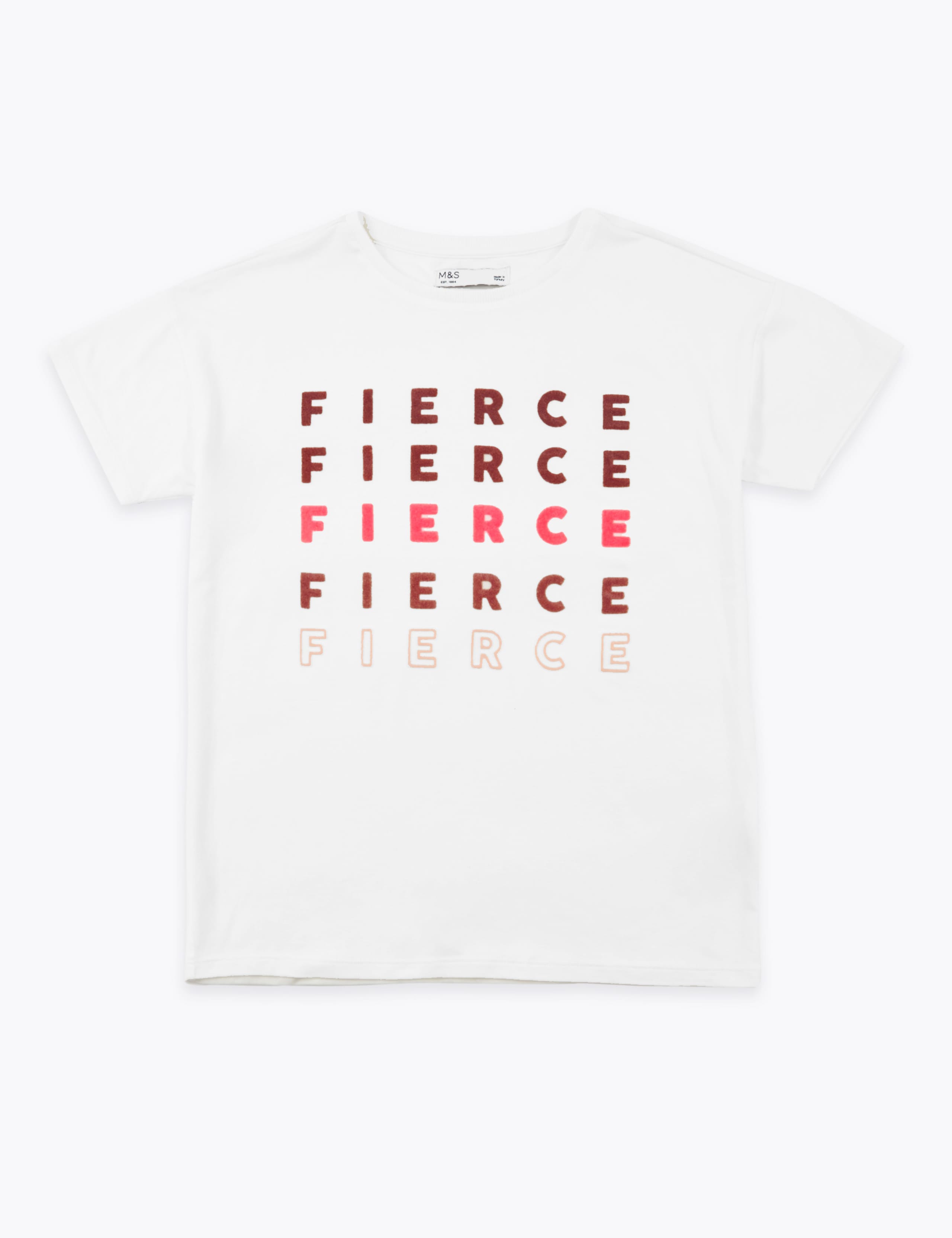 Fierce Slogan T-Shirt (6-16 Years) 2 of 4