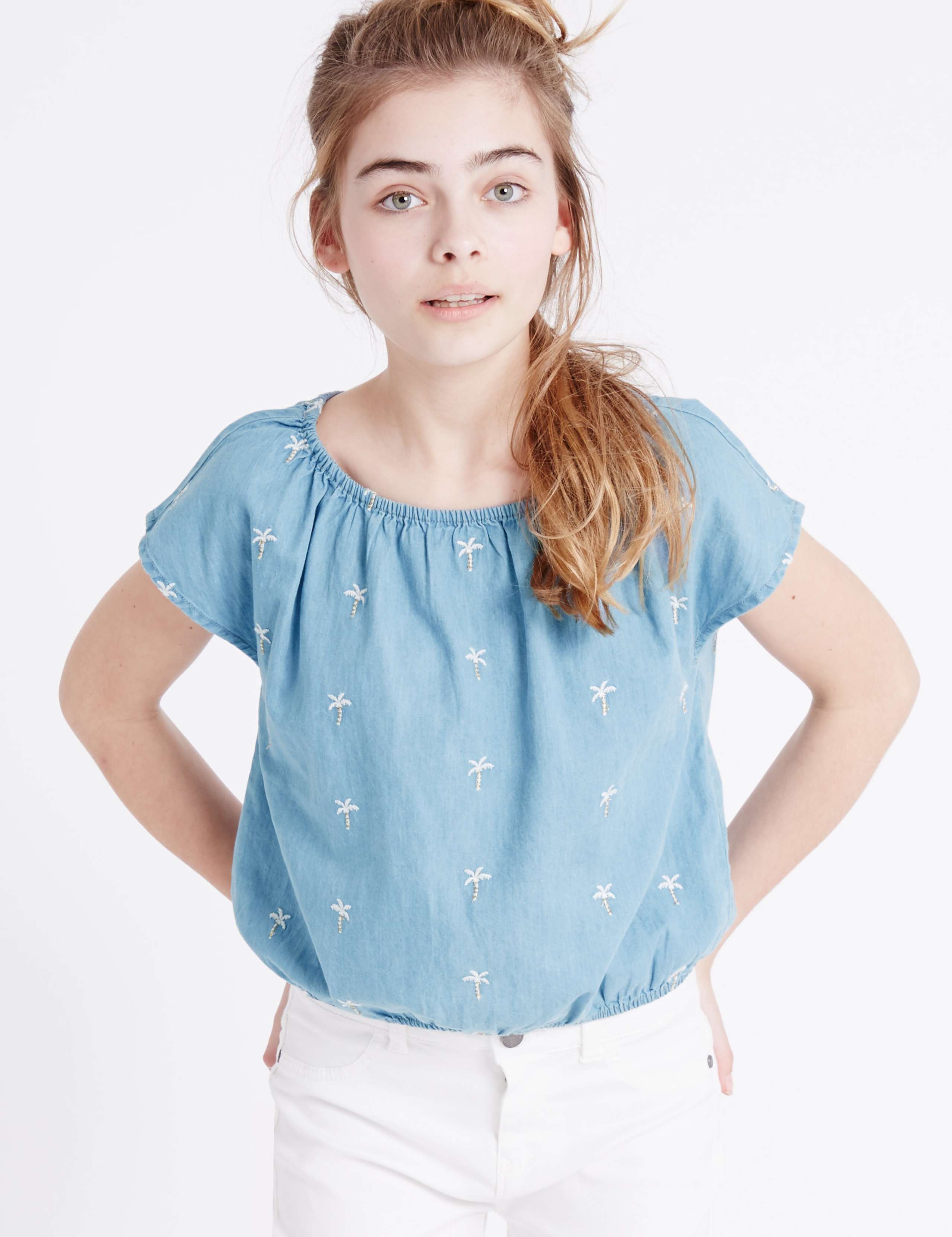 Denim Top (3-14 Years) 1 of 5