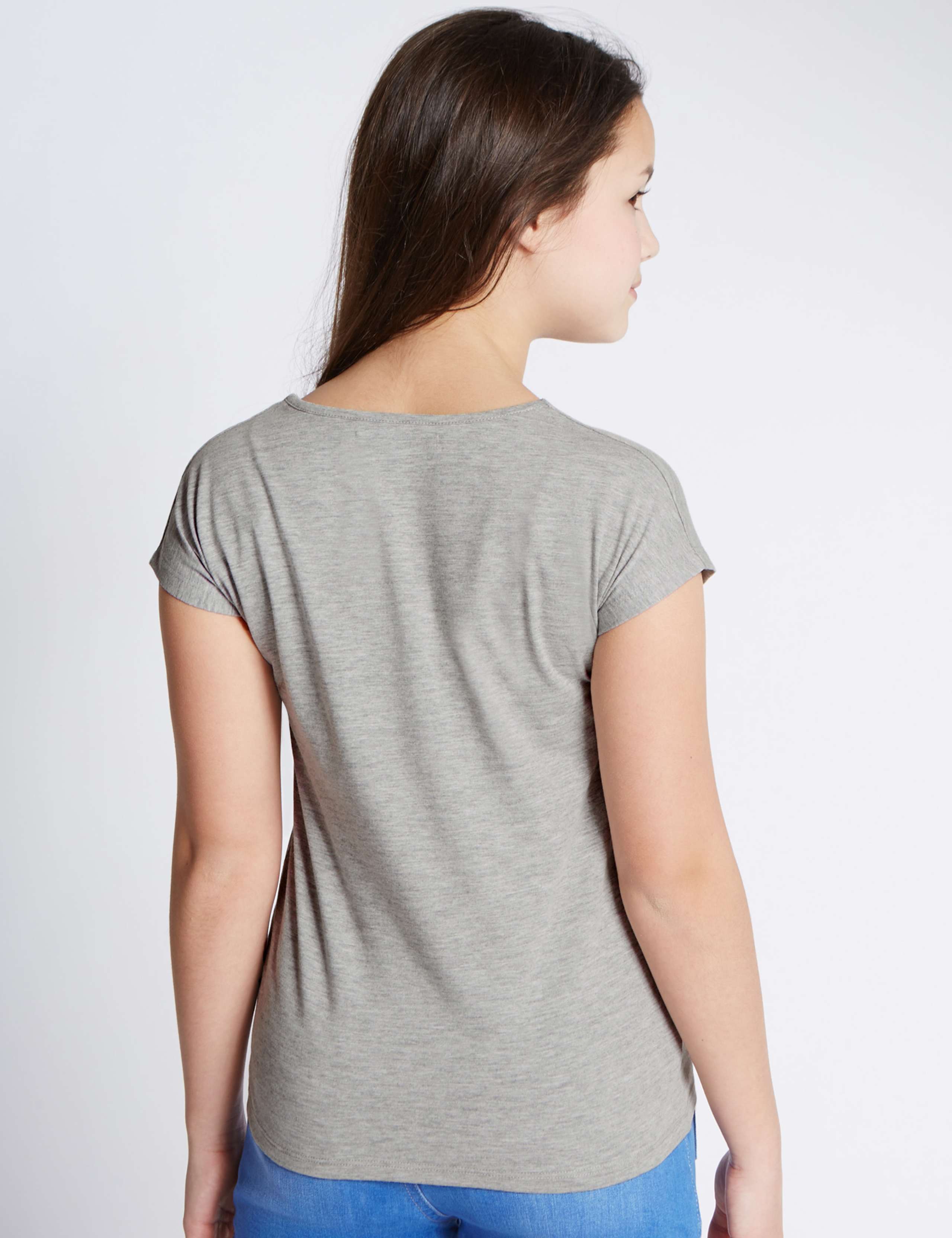Short Sleeve Mermaid T-Shirt (5-14 Years) 3 of 3
