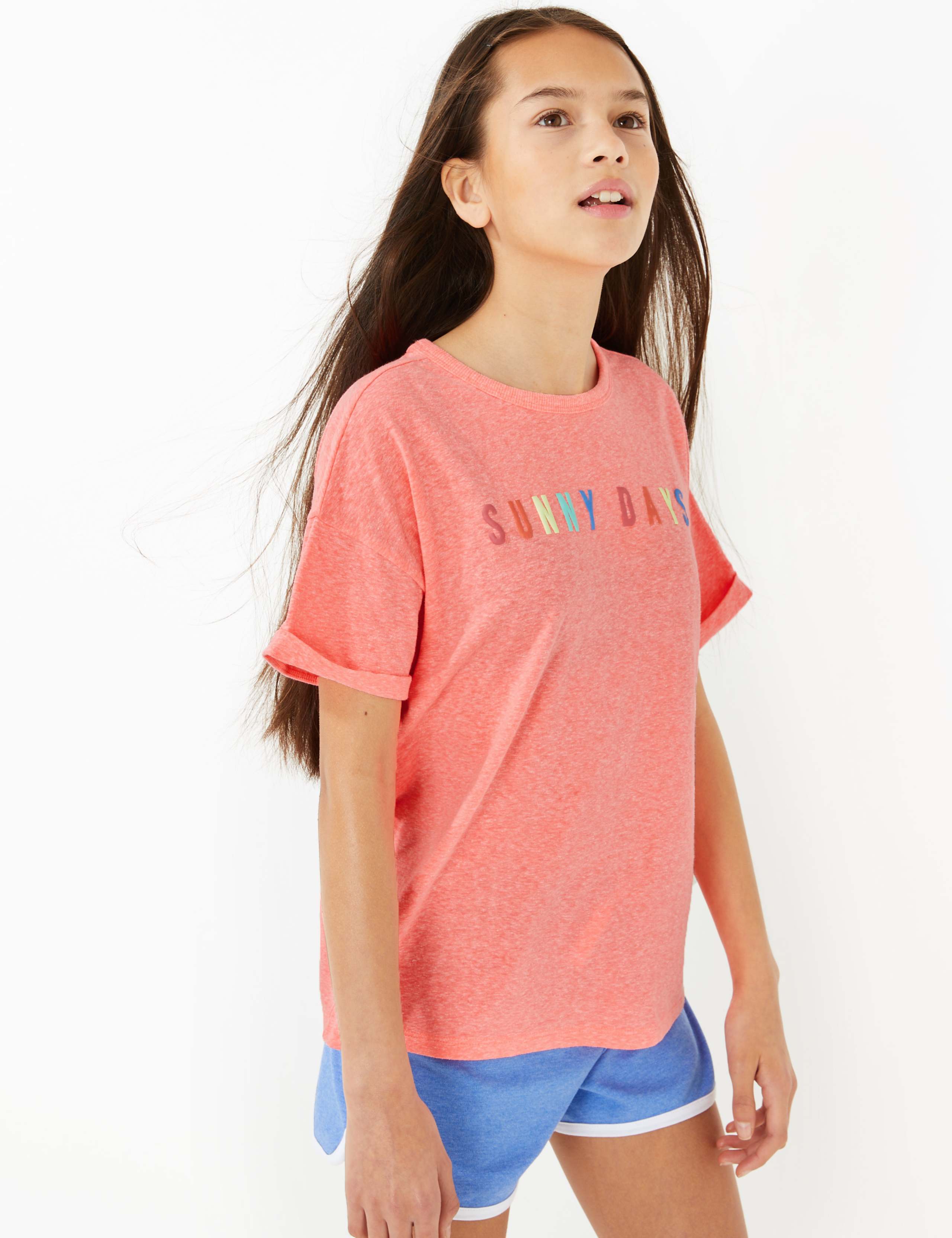 Rainbow Sunny Days Graphic T-Shirt (6-16 Yrs) 3 of 4