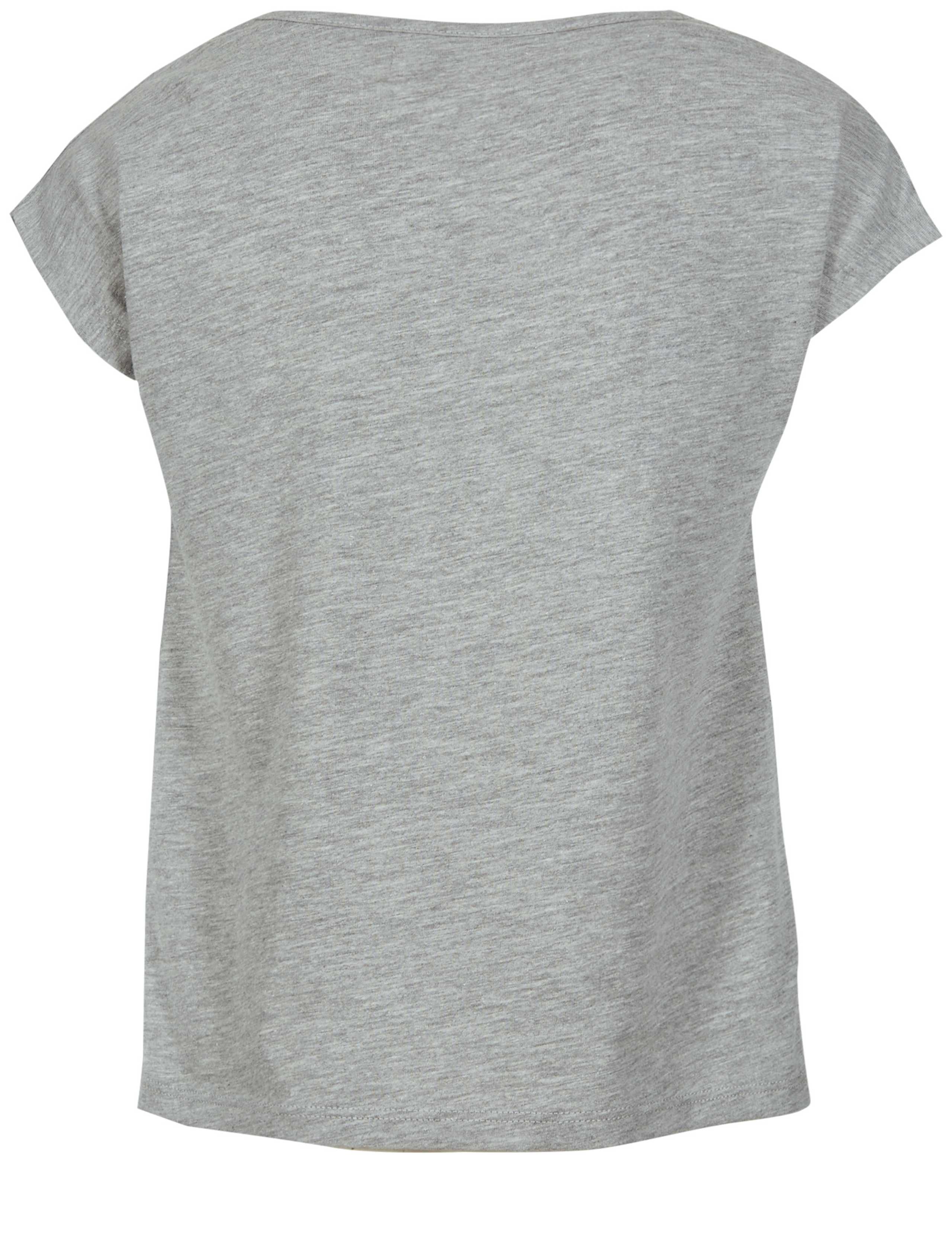 Cotton Blend Sequin Top (3-14 Years) 5 of 5