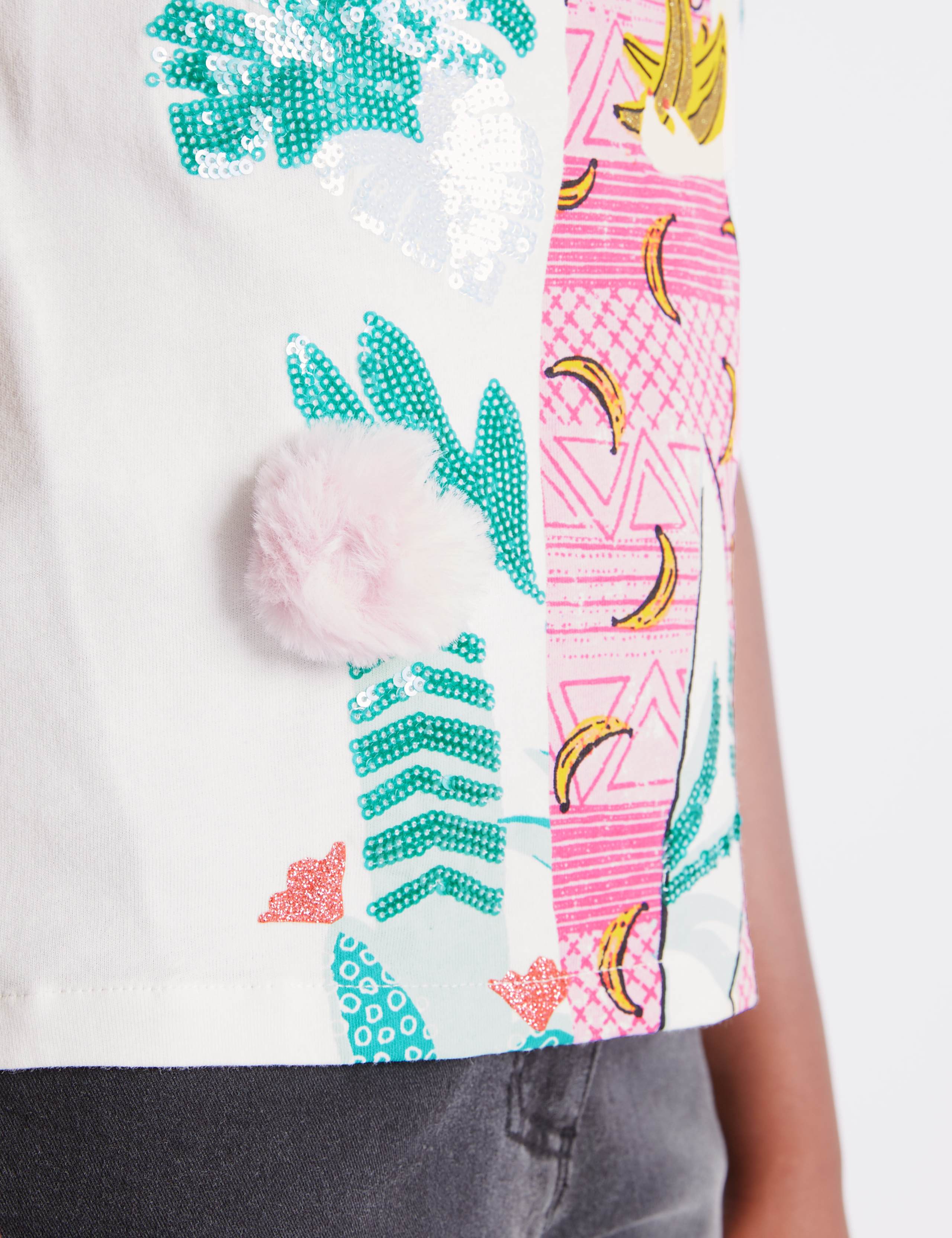 Pure Cotton Girl T-Shirt (3-16 Years) 4 of 4