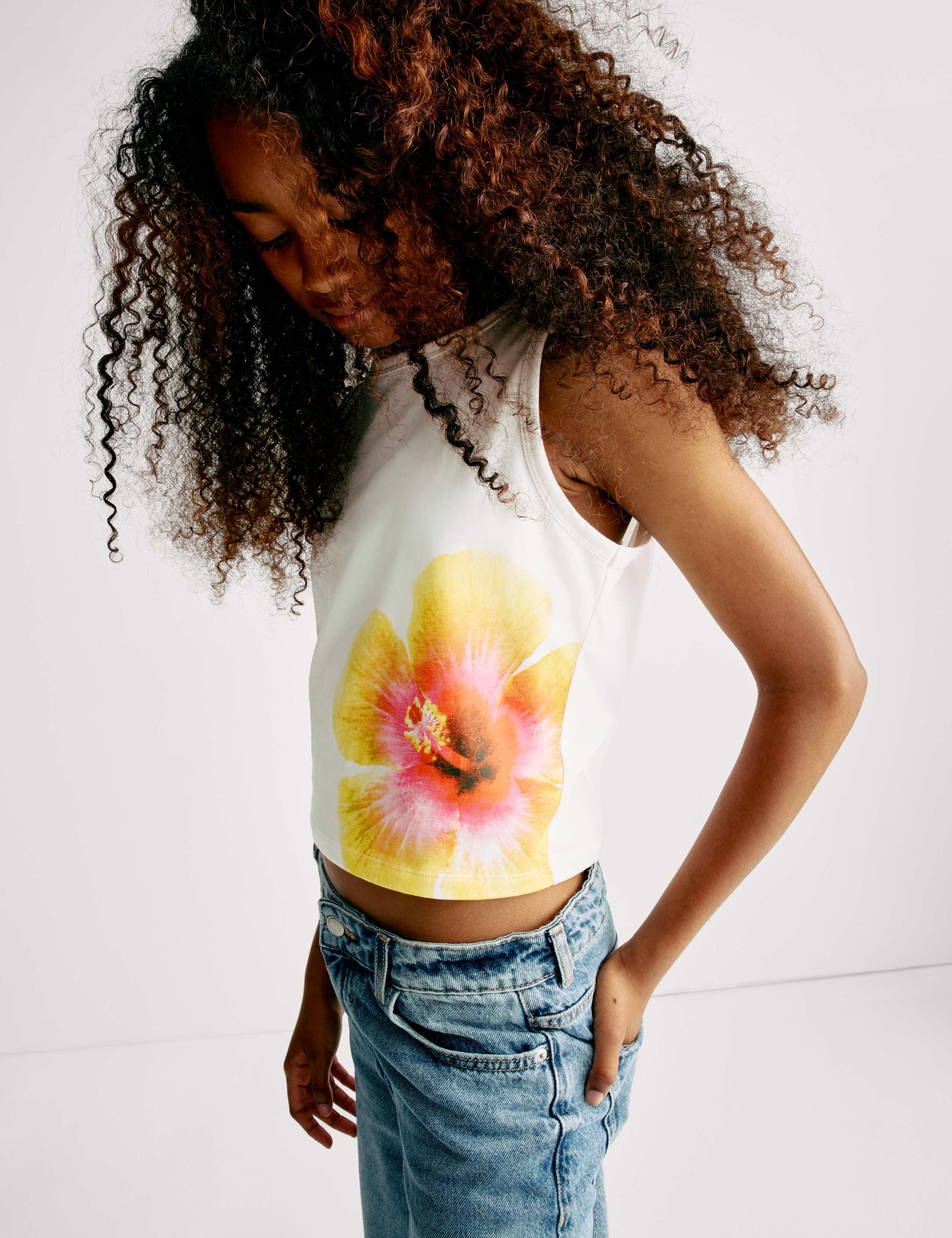Cotton Rich Floral Vest (2-16 Yrs) 5 of 6