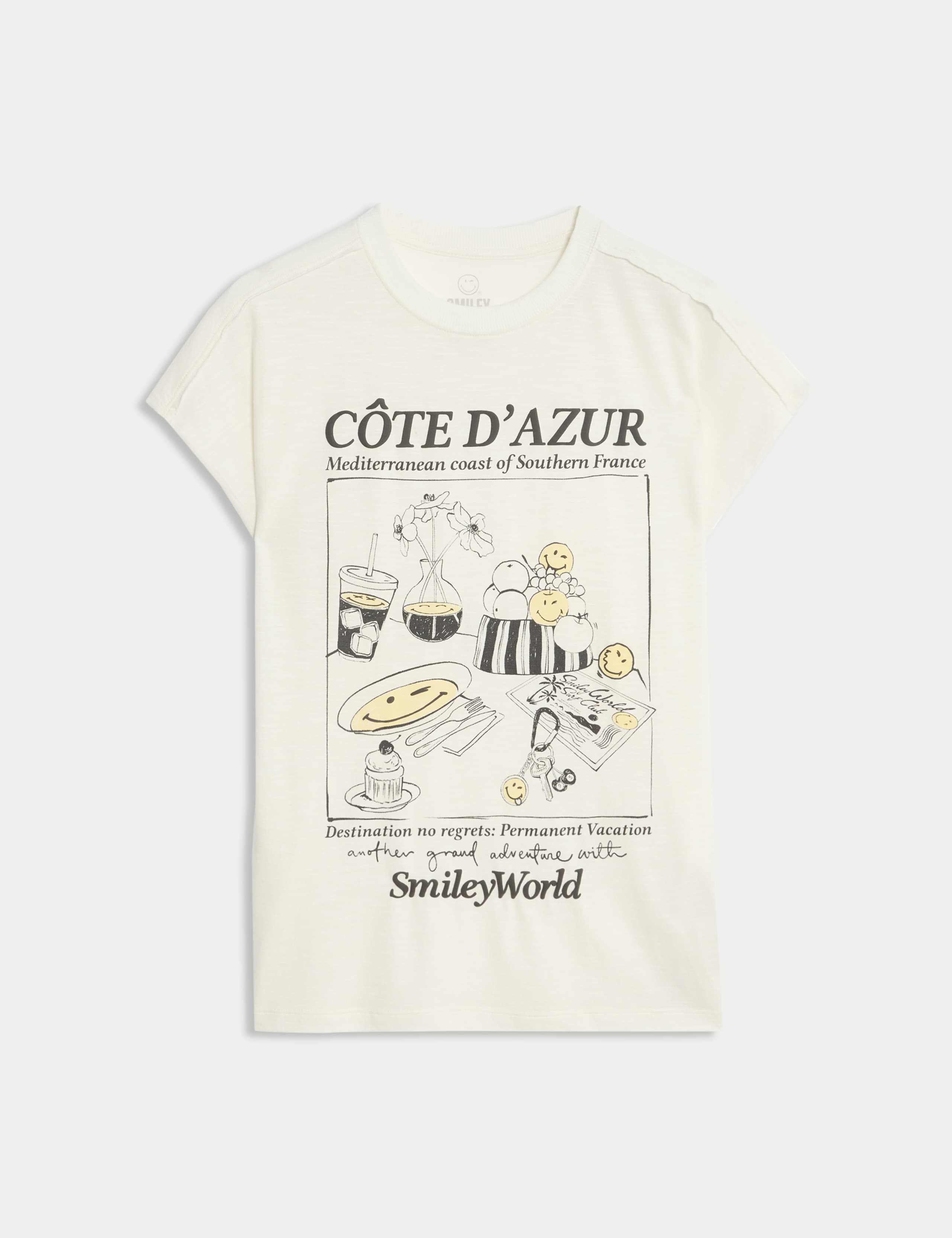 Cotton Rich SmileyWorld® T-Shirt (6-16 Yrs) 2 of 7