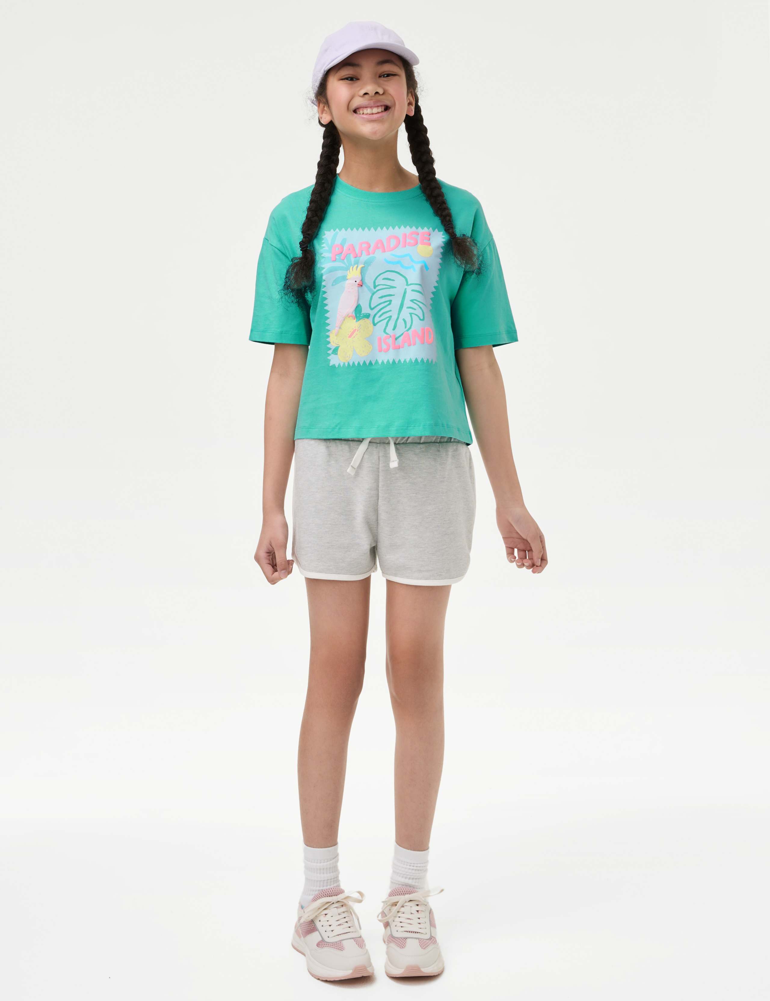 Pure Cotton Floral T-Shirt (6-16 Yrs) 3 of 5