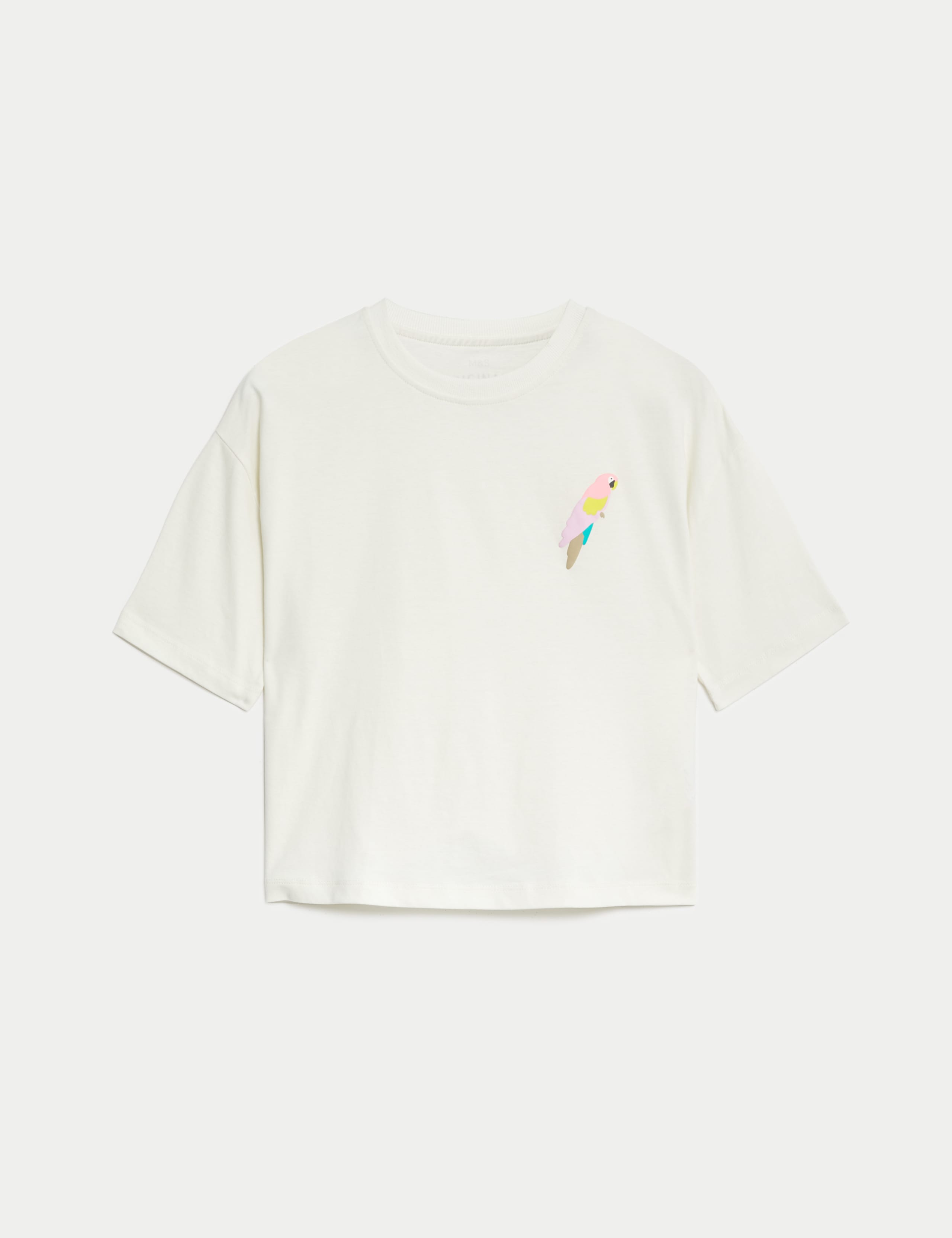 Pure Cotton Floral T-Shirt (6-16 Yrs) 2 of 5