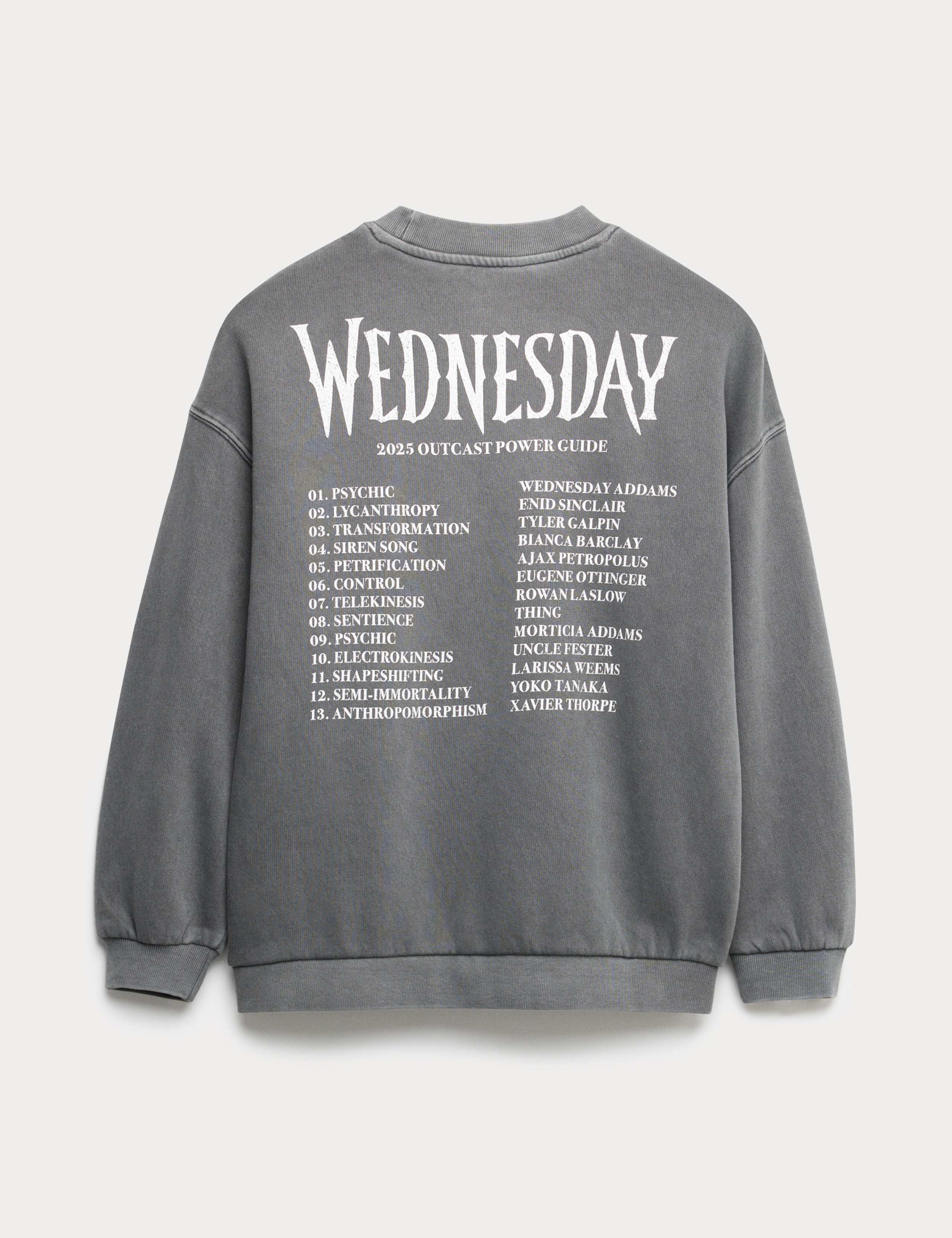 Cotton Rich Wednesday Sweatshirt (6 - 16 yrs) 2 of 2