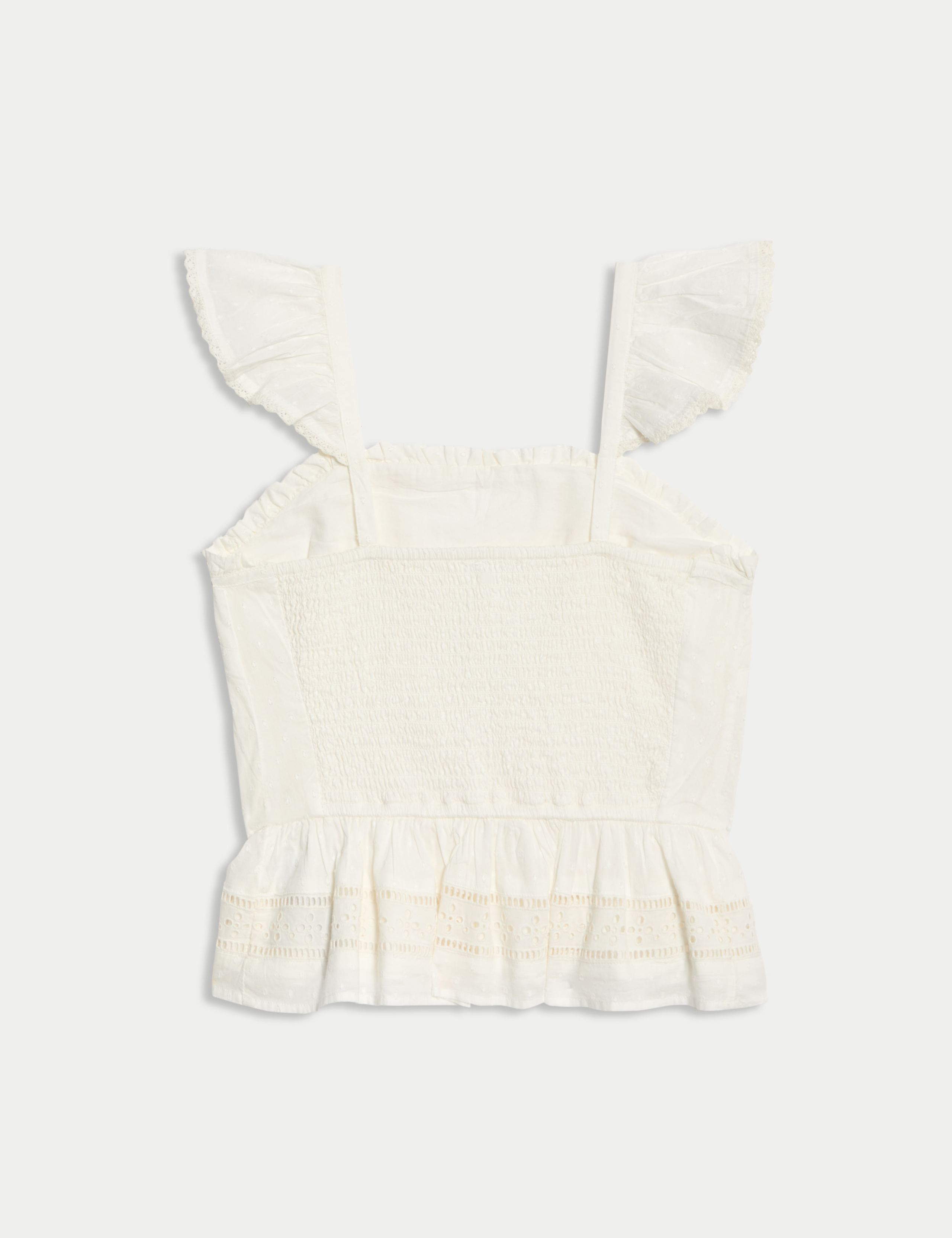 Pure Cotton Frilled Top (6-16 Yrs) 6 of 6