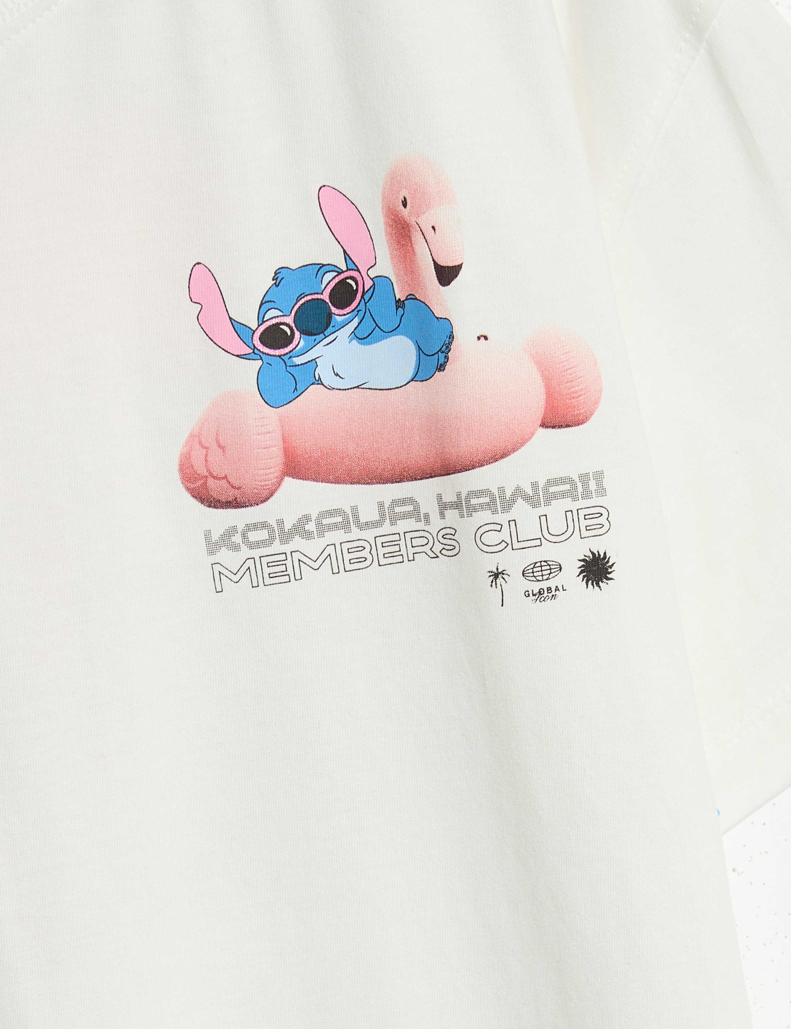 Pure Cotton Lilo & Stitch™ T-Shirt (6-16 Yrs) 7 of 8