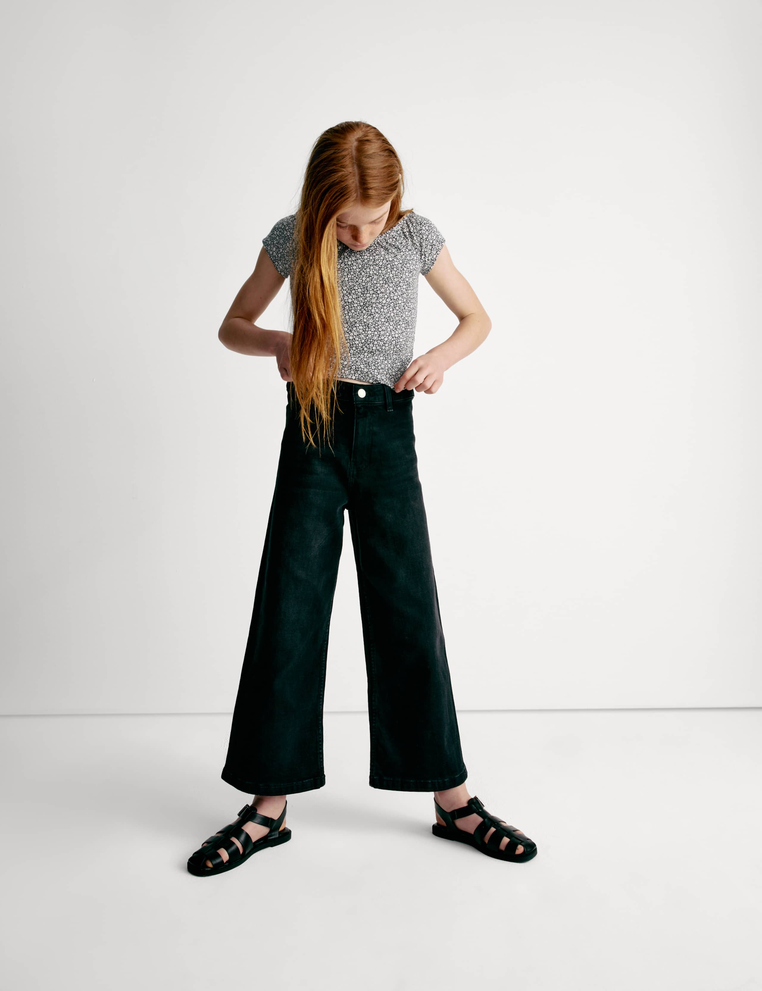 Cotton Rich Embroidered Cropped Top (6-16 Yrs) 3 of 6