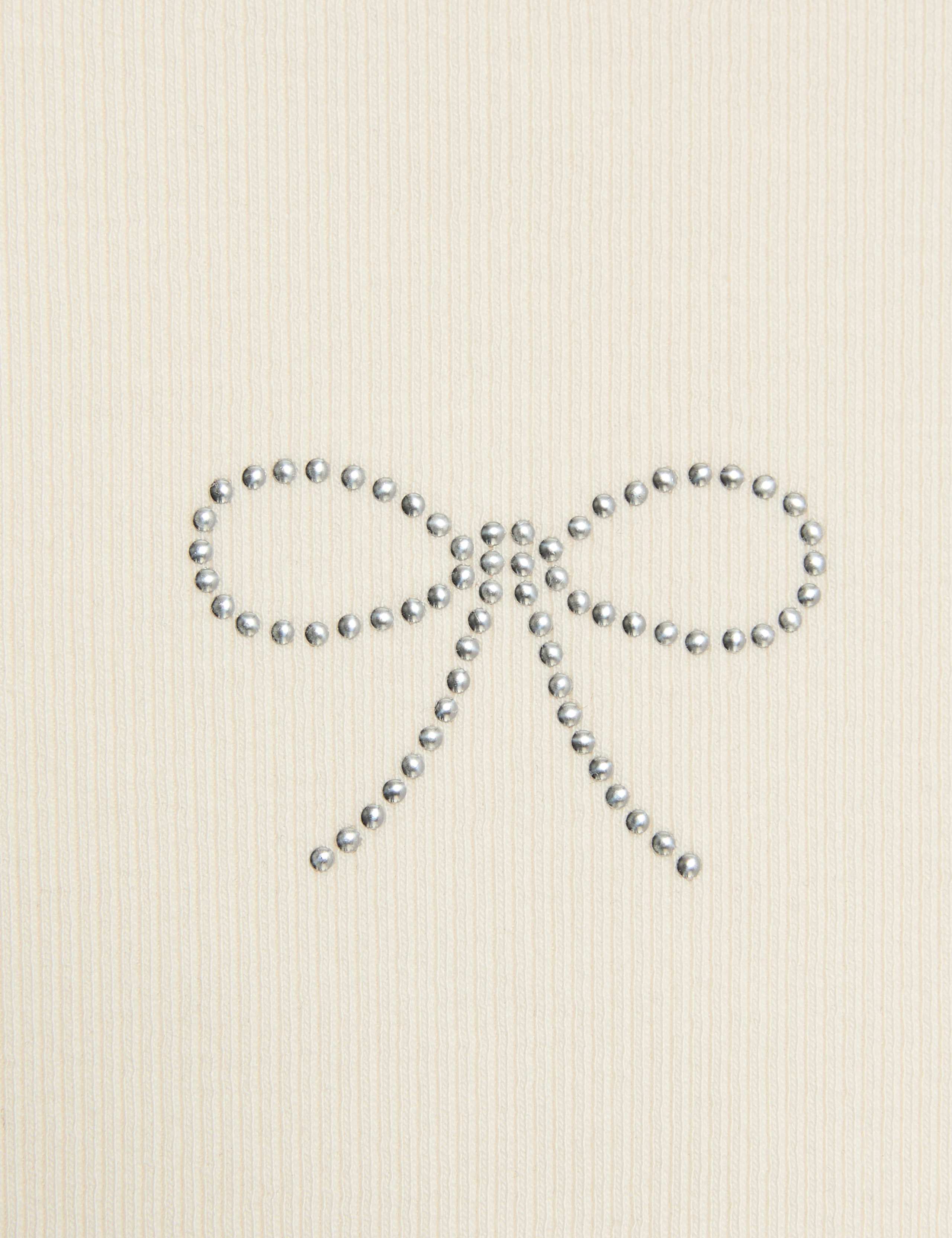 Cotton Rich Slogan Ribbed Top (6-16 Yrs) 2 of 3