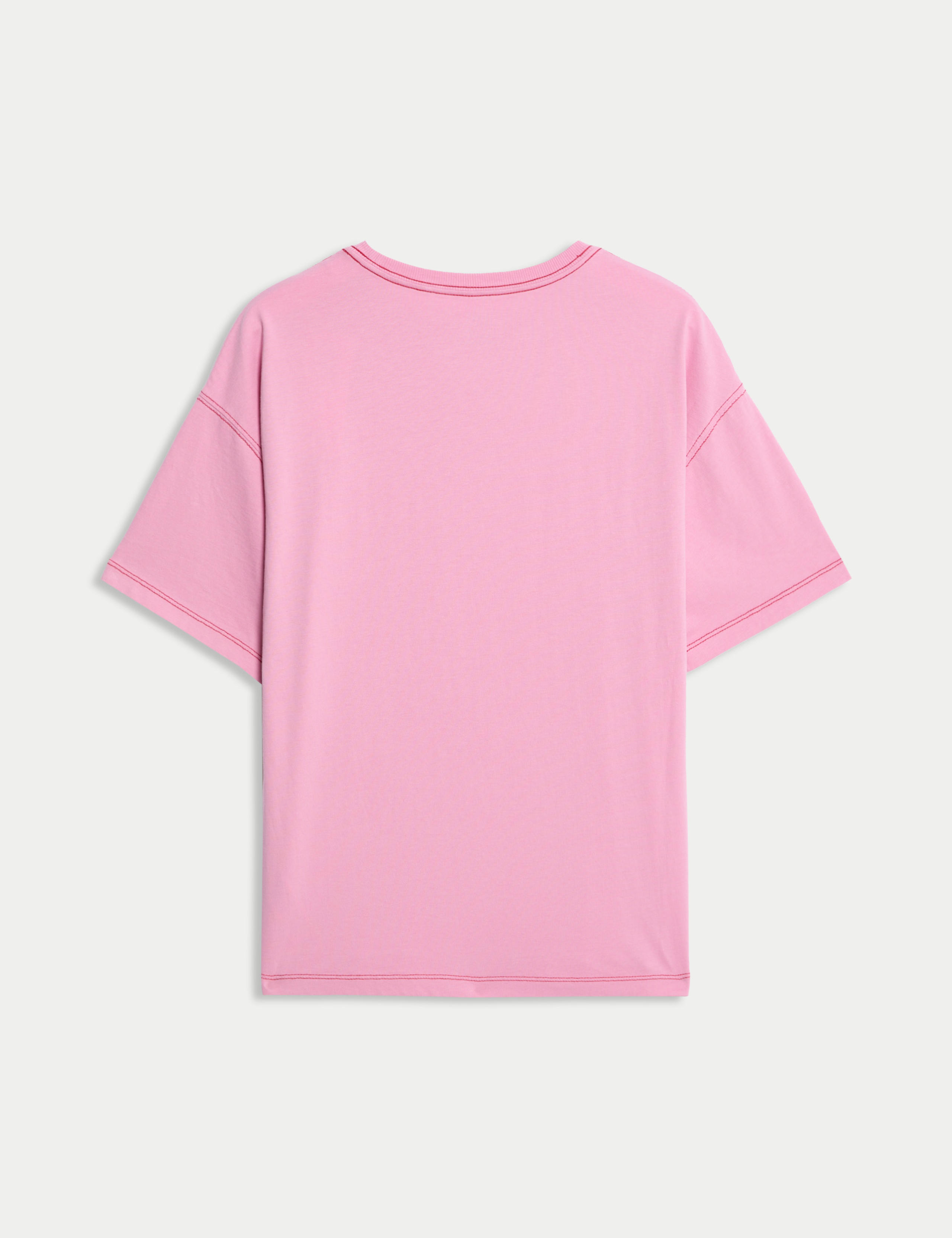 Pure Cotton Cherry Love Embroidered T-Shirt (2-16 Yrs) 2 of 2