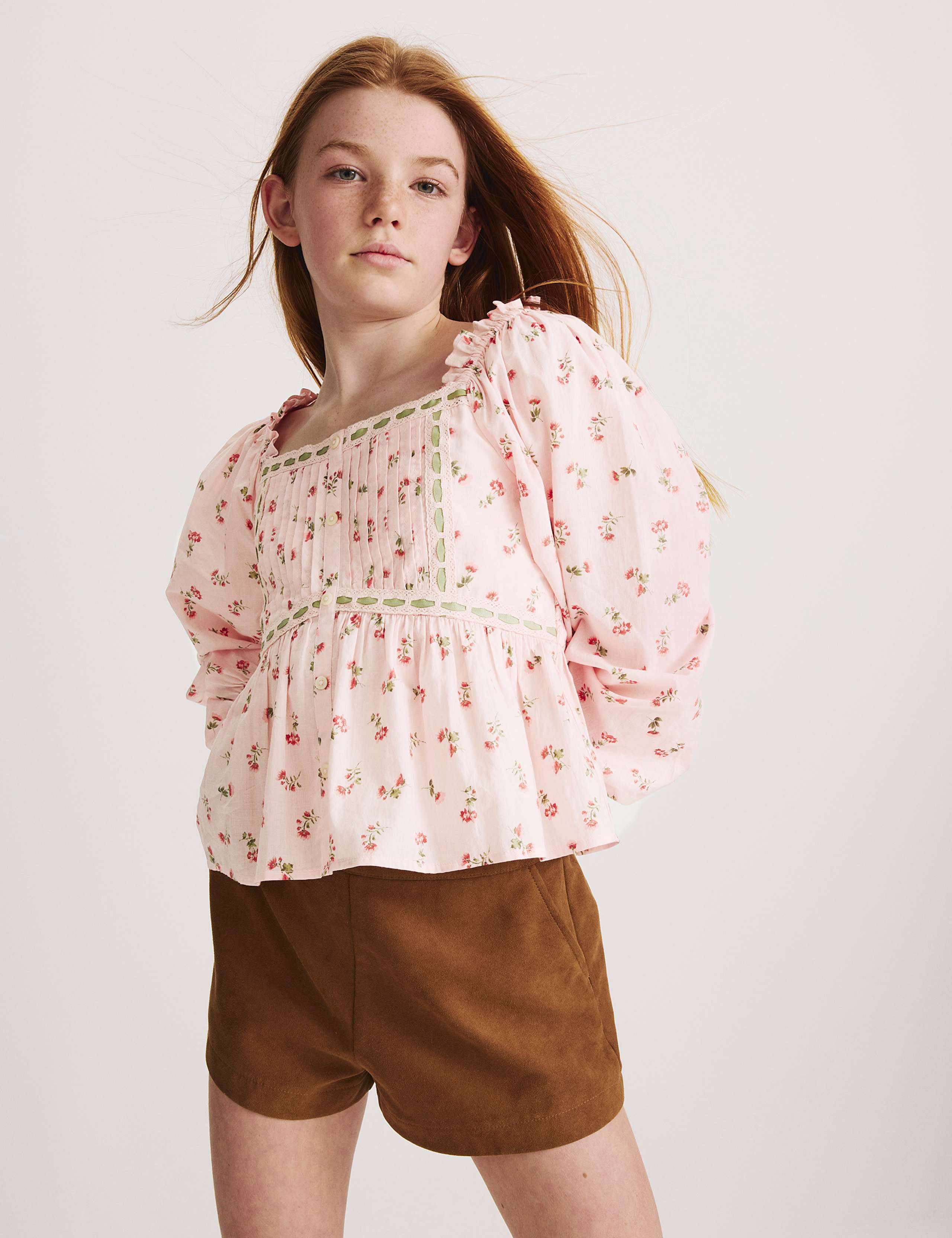 Faux Suede Shorts (6-16 Yrs) 4 of 5